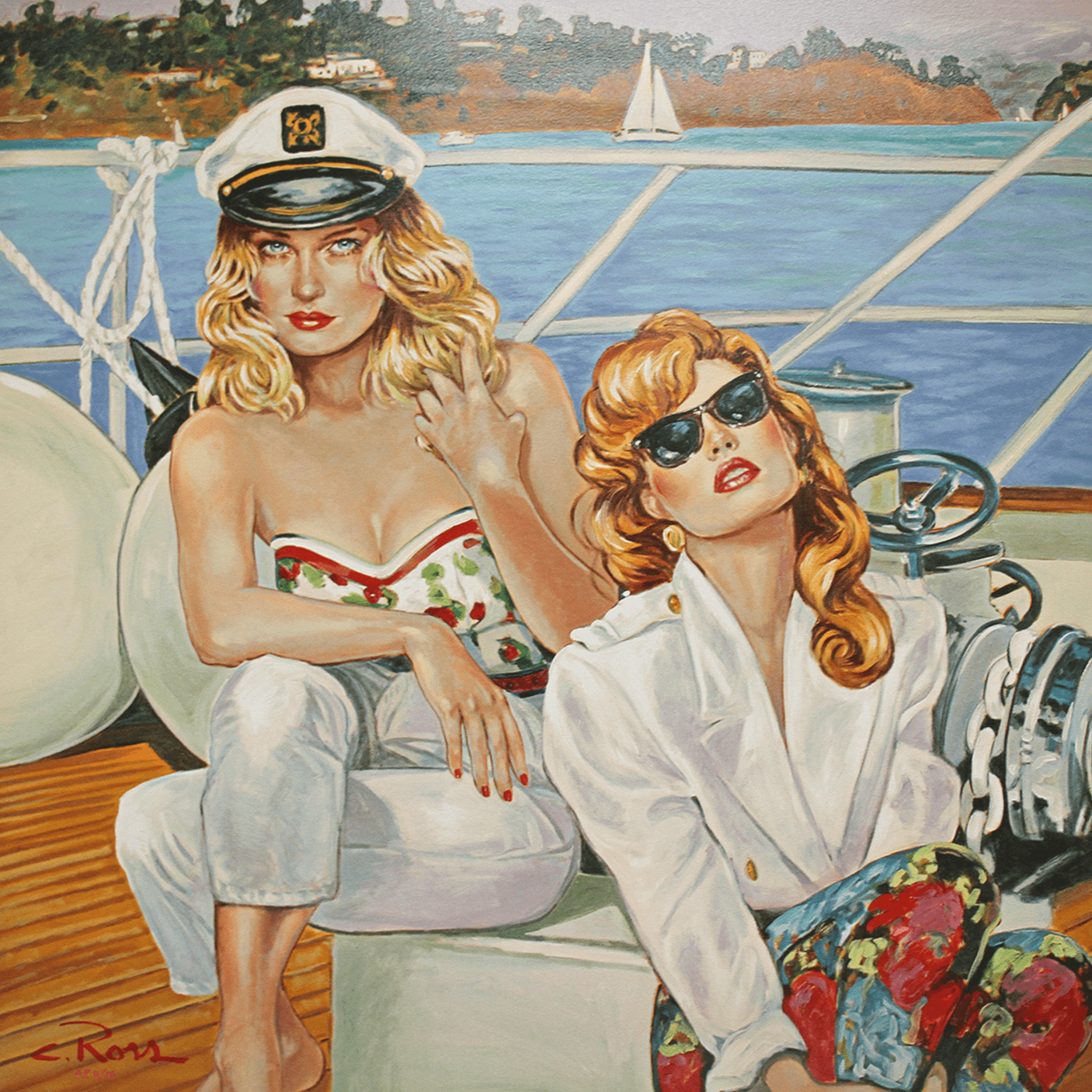 Colleen Ross Fine Art Gallery Limited Edition Serigraph I've Got Dreams To Remember