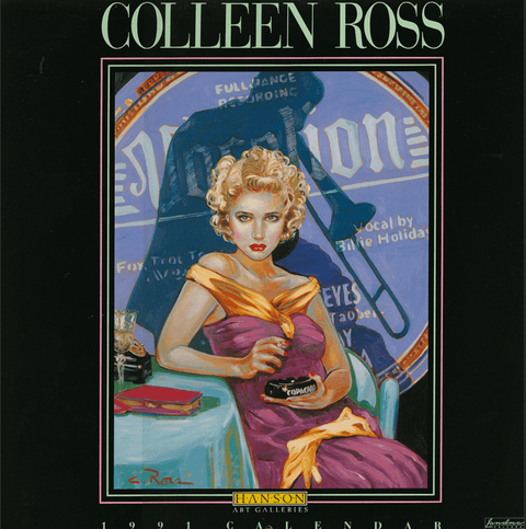Colleen Ross Fine Art Gallery Memorabilia Colleen Ross Vintage 1990 Calendar