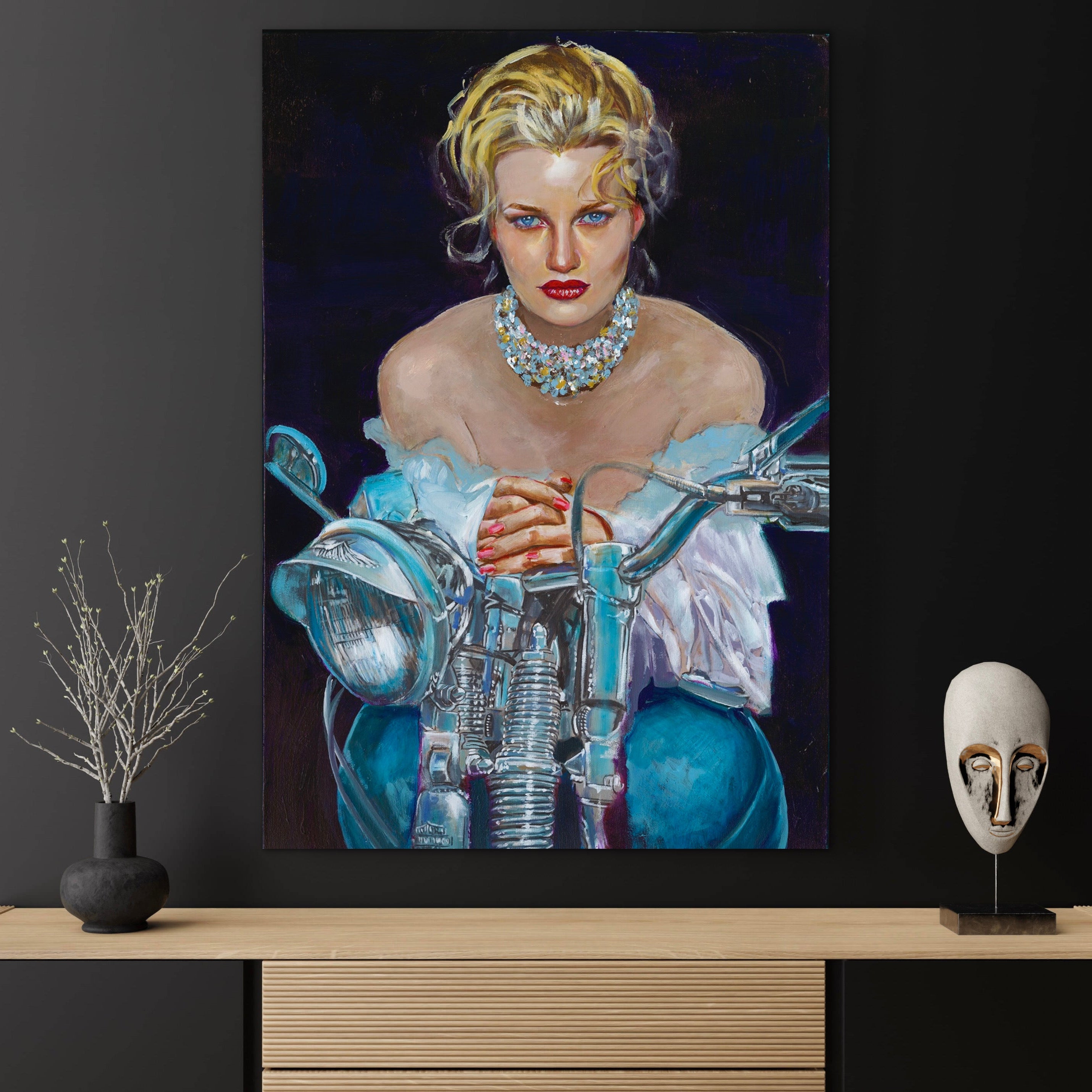 Colleen Ross Fine Art Gallery Mixed Media Print Jewels