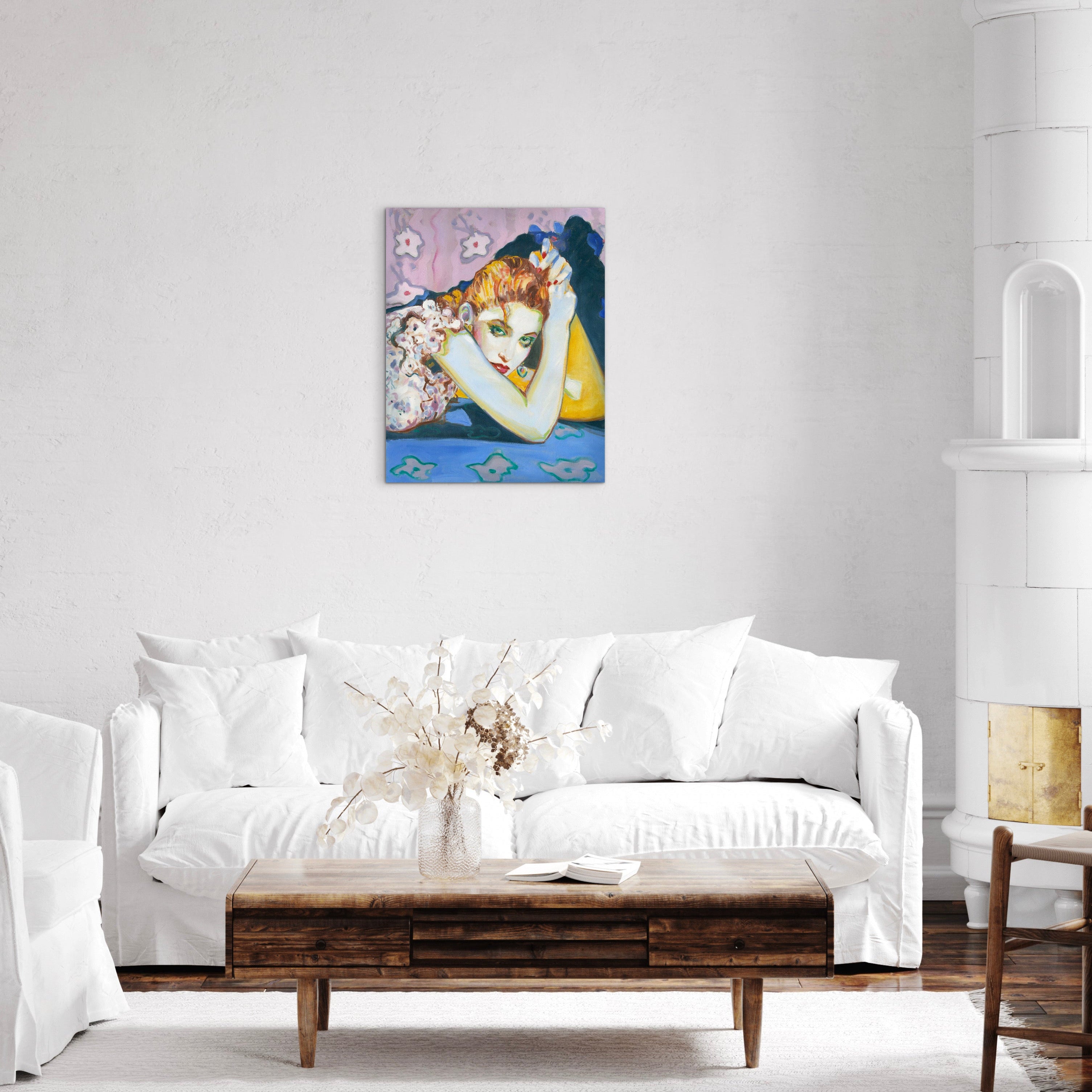 Colleen Ross Fine Art Gallery Mixed Media Print Mischief