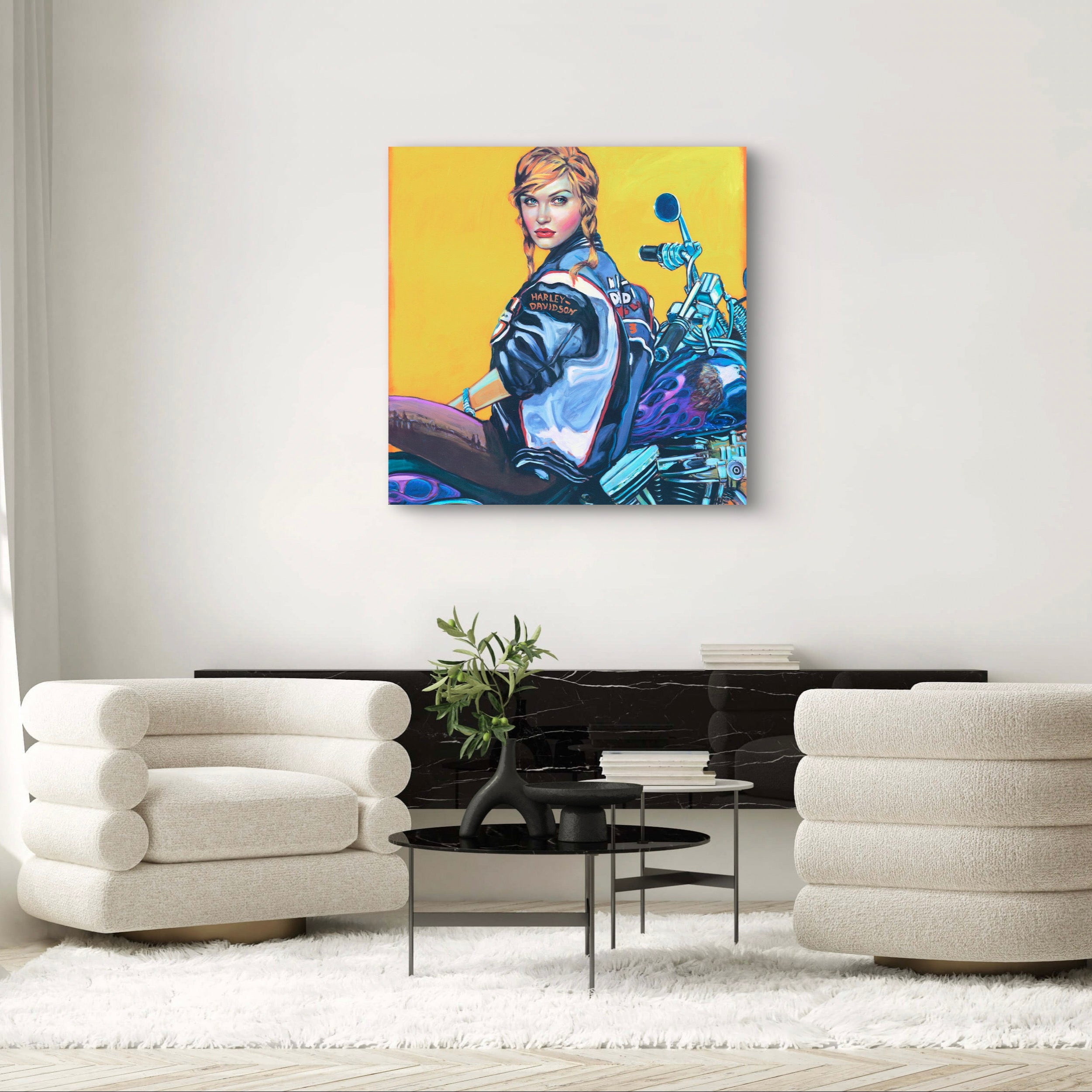 Colleen Ross Fine Art Gallery Mixed Media Print Here I Go Again Dreaming