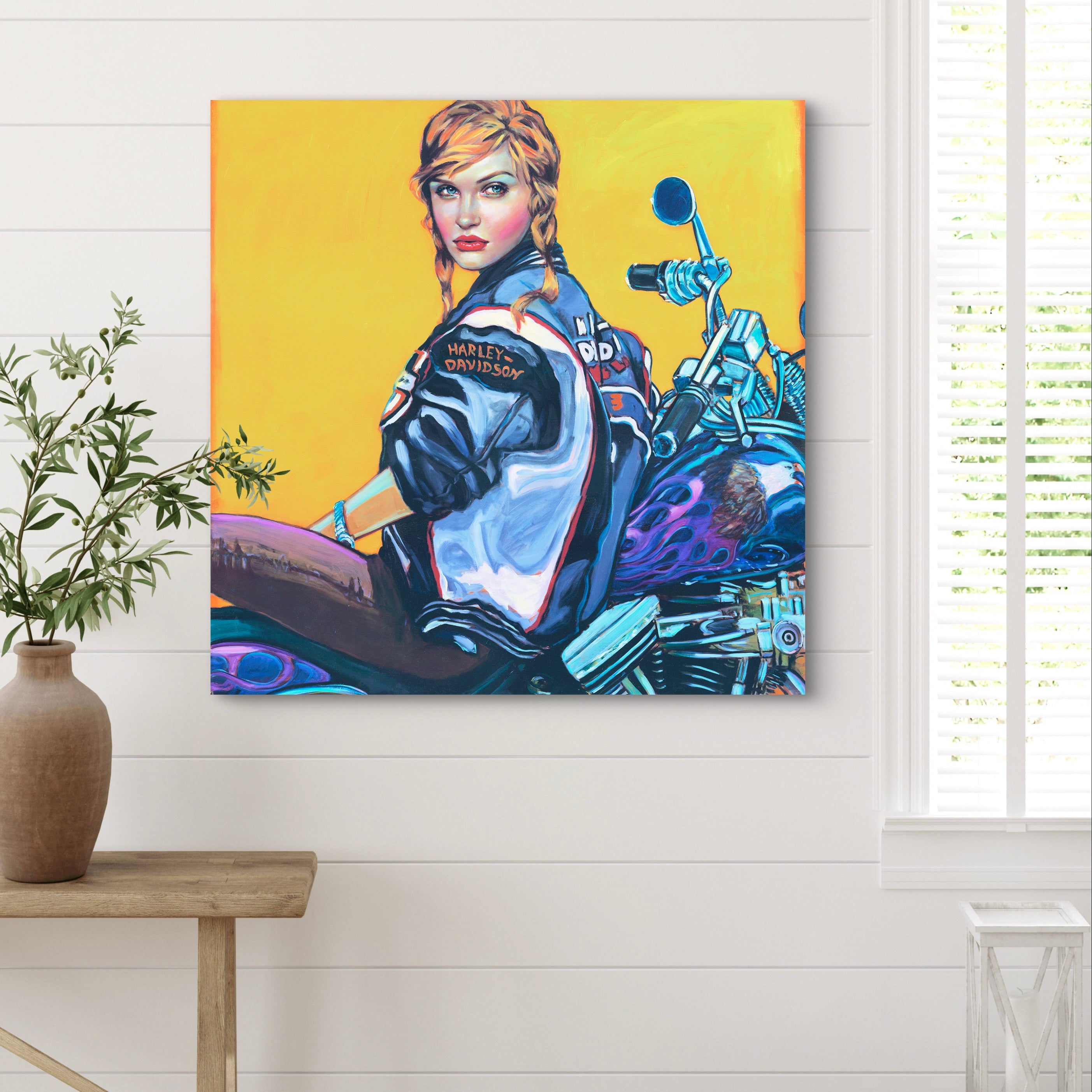 Colleen Ross Fine Art Gallery Mixed Media Print Here I Go Again Dreaming