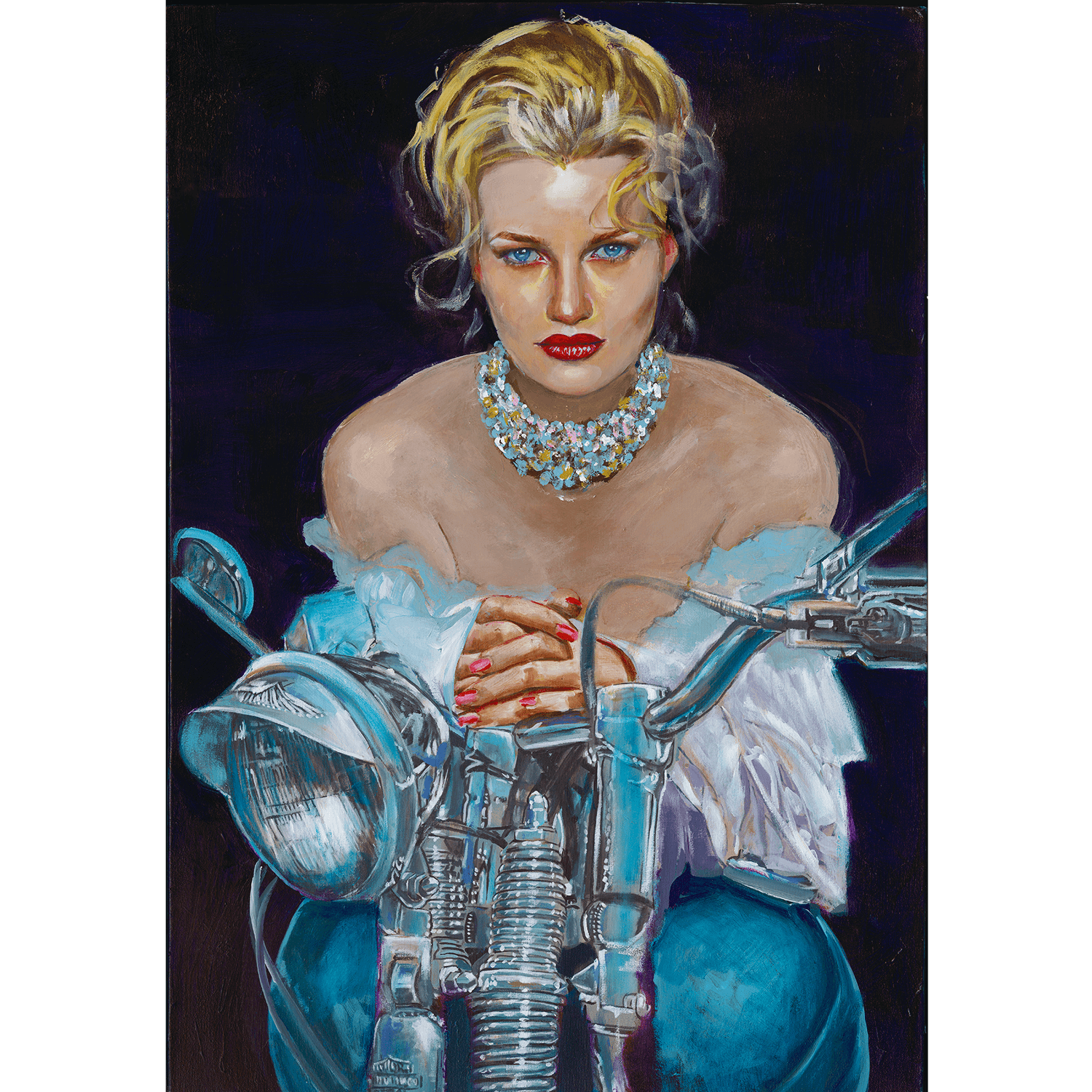 Colleen Ross Fine Art Gallery Mixed Media Print Jewels