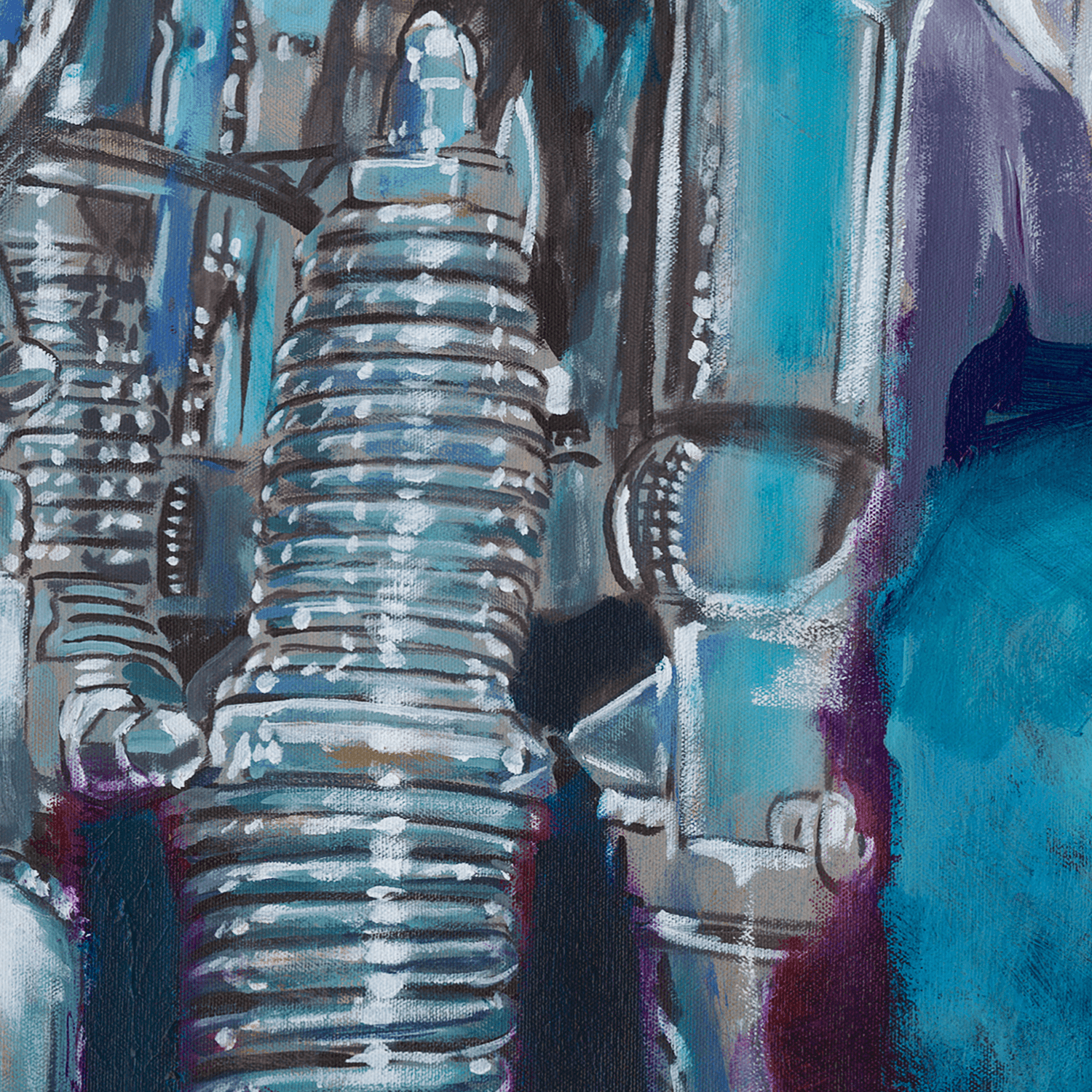 Colleen Ross Fine Art Gallery Mixed Media Print Jewels