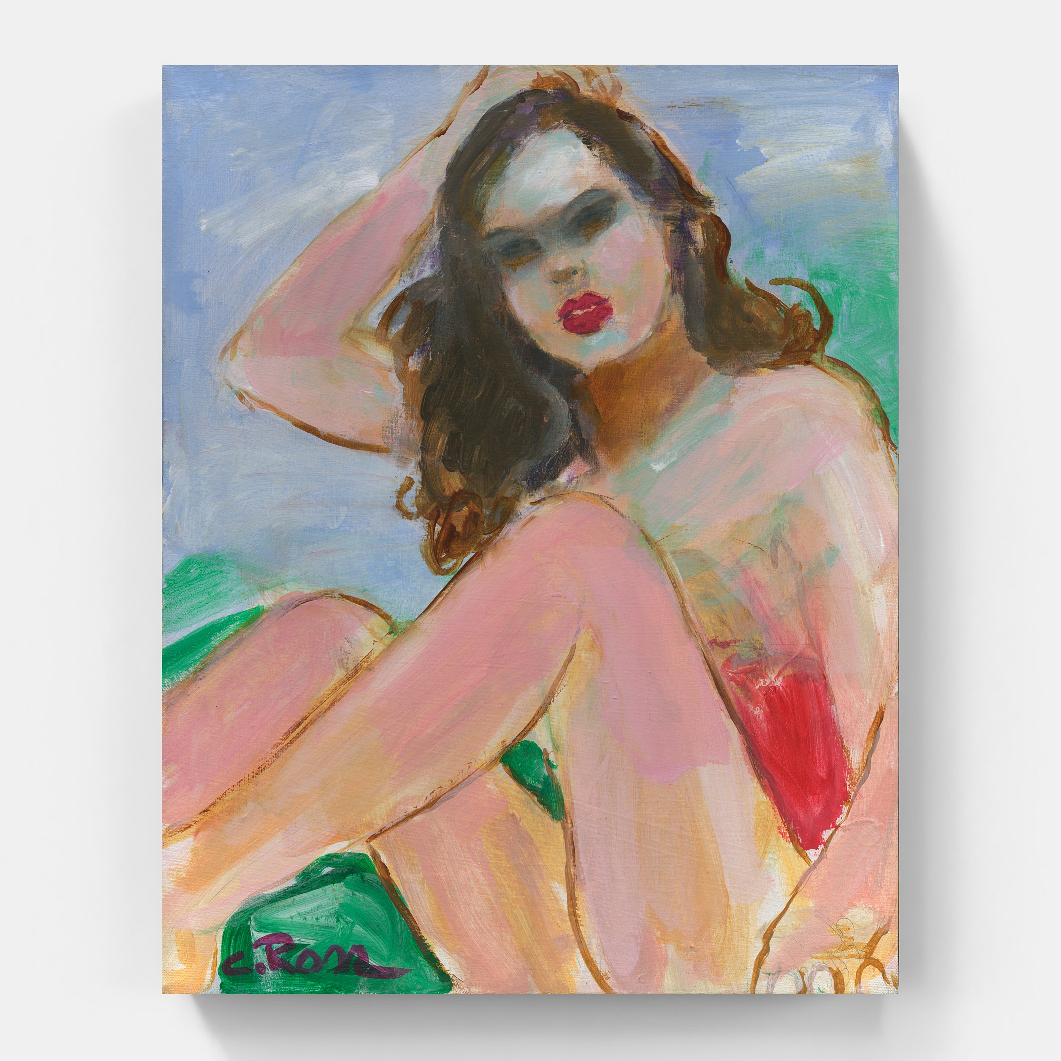 Colleen Ross Fine Art Gallery Paintings At The Beach