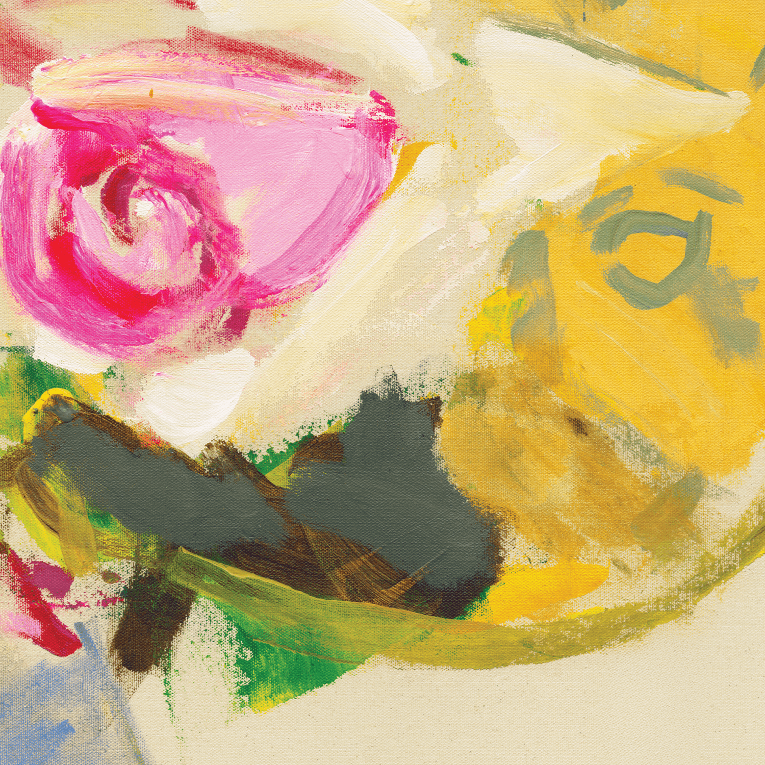 Colleen Ross Fine Art Gallery Paintings Bouquet on Linen