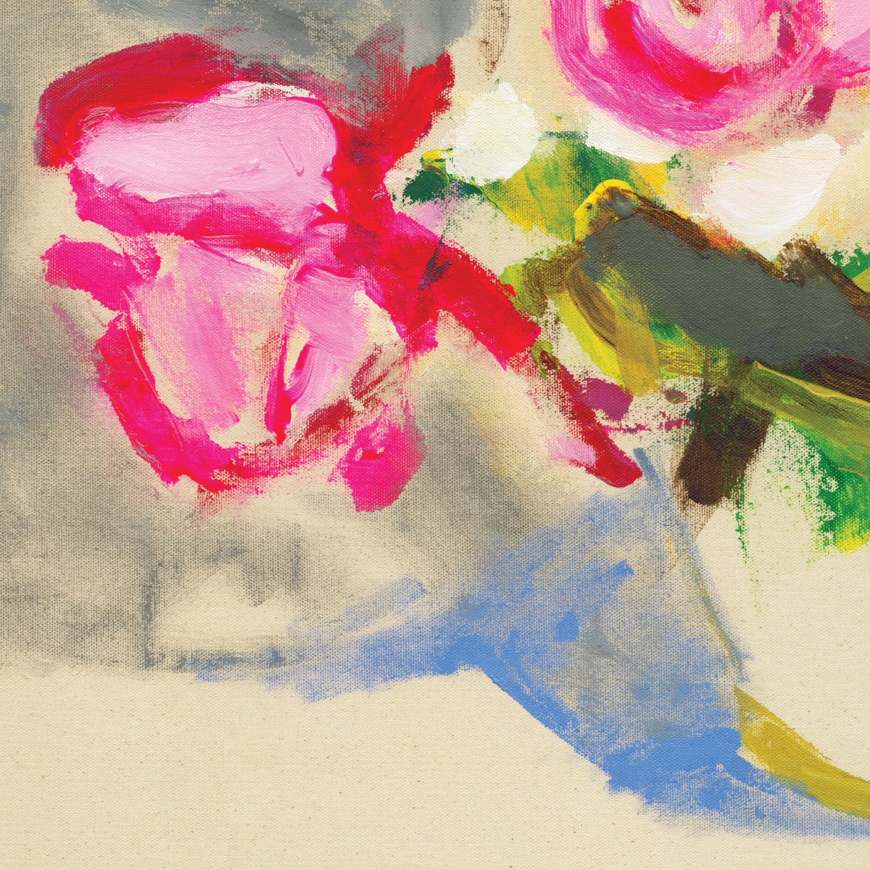 Colleen Ross Fine Art Gallery Paintings Bouquet on Linen