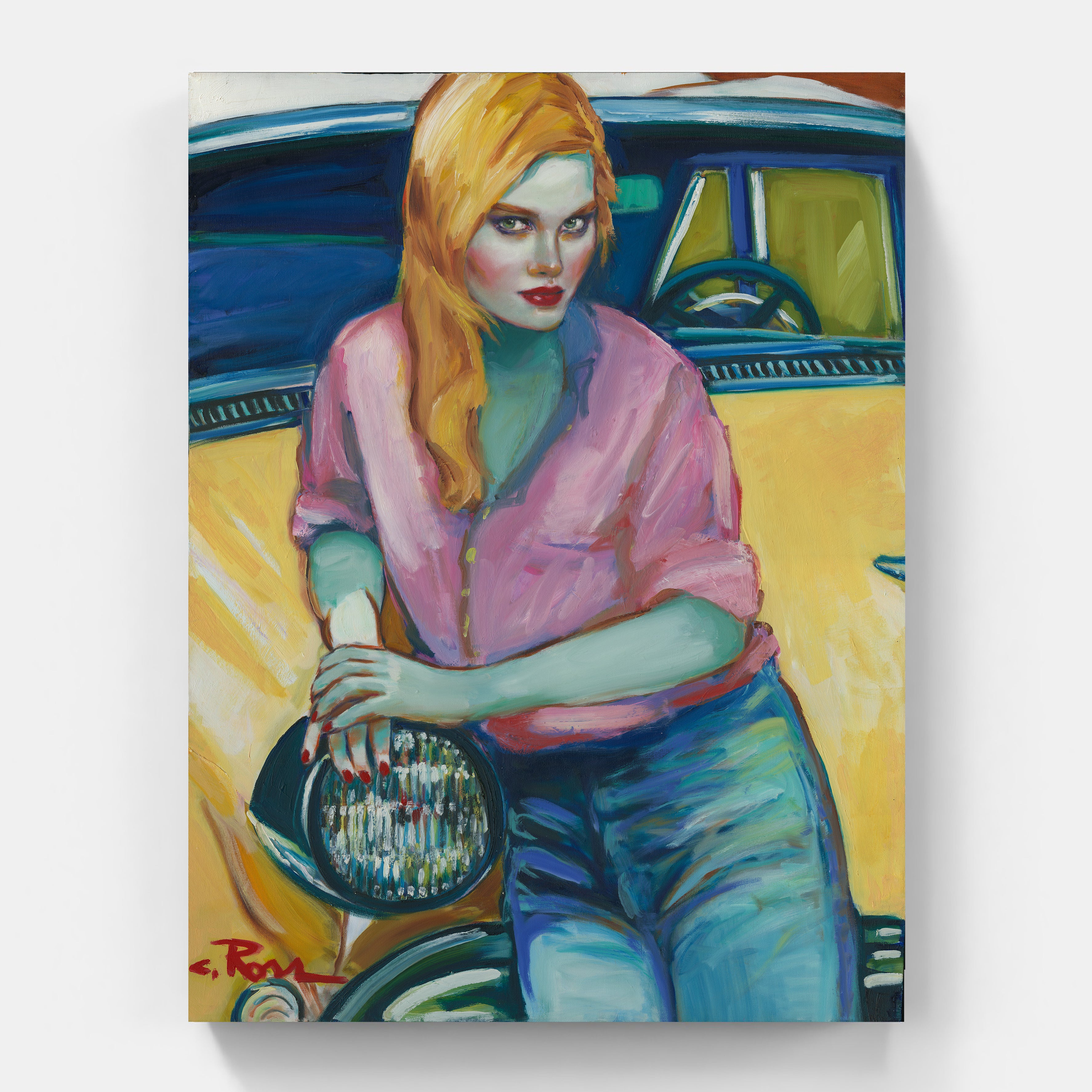 Colleen Ross Fine Art Gallery Paintings Drive In Dreams