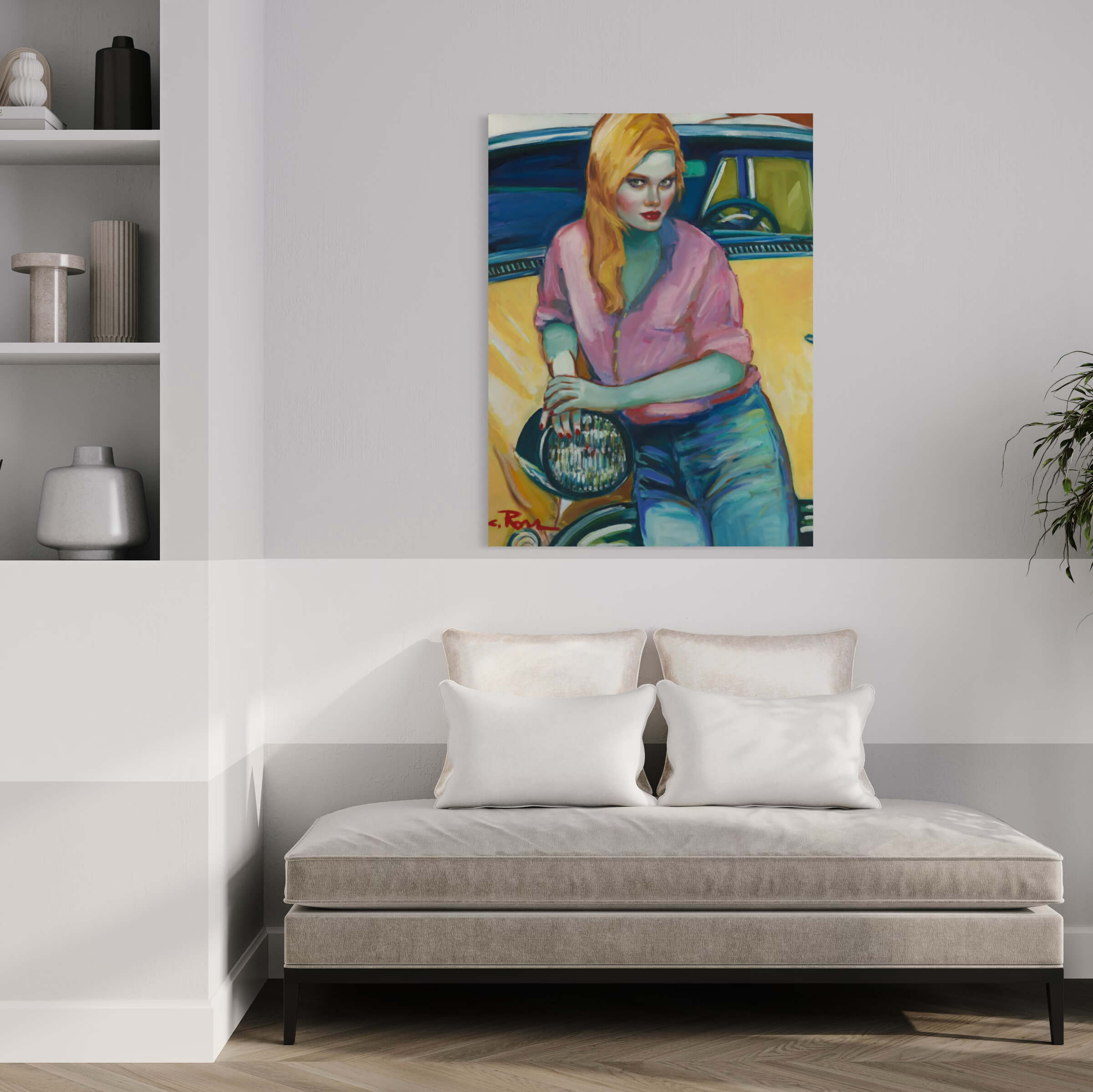 Colleen Ross Fine Art Gallery Paintings Drive In Dreams