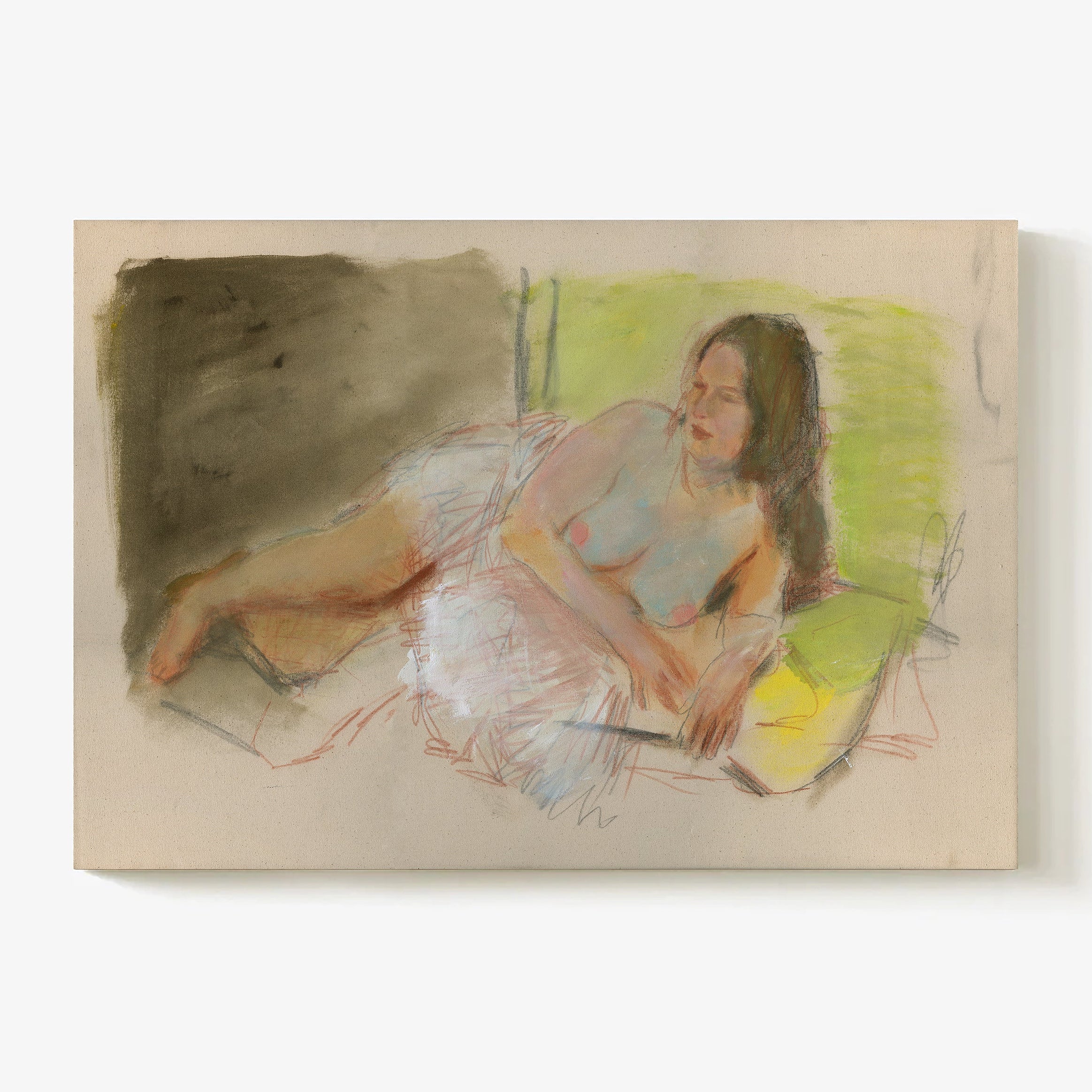 Colleen Ross Fine Art Gallery Paintings Laying Ballerina II