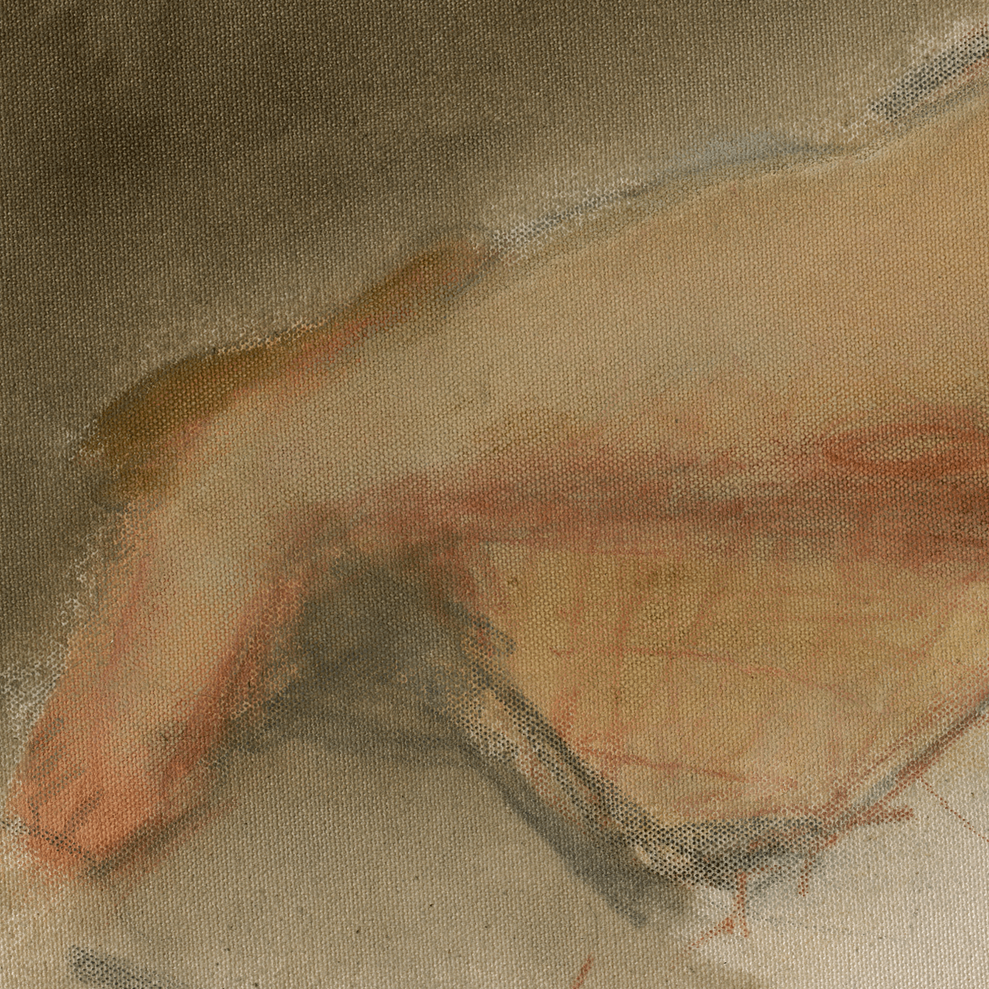 Colleen Ross Fine Art Gallery Paintings Laying Ballerina II