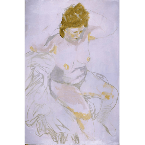 Colleen Ross Fine Art Gallery Paintings Nude Studio Sketch V