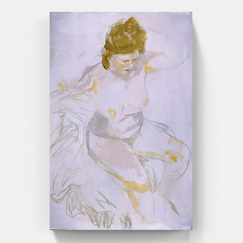 Colleen Ross Fine Art Gallery Paintings Nude Studio Sketch V