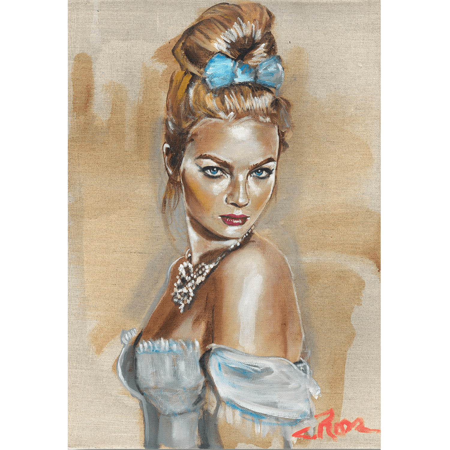 Colleen Ross Fine Art Gallery Paintings Paris Nights II