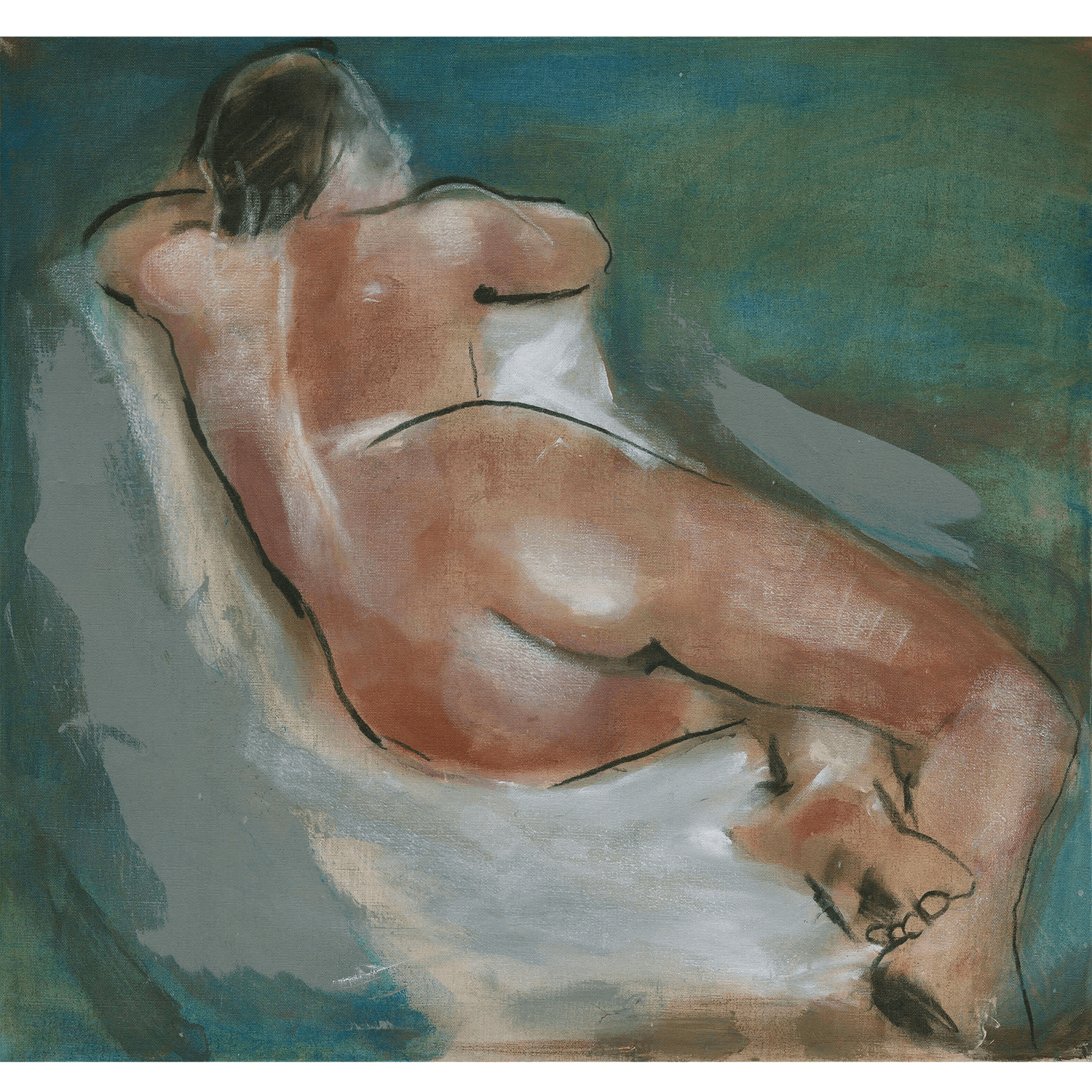 Colleen Ross Fine Art Gallery Paintings Studio Nude VI