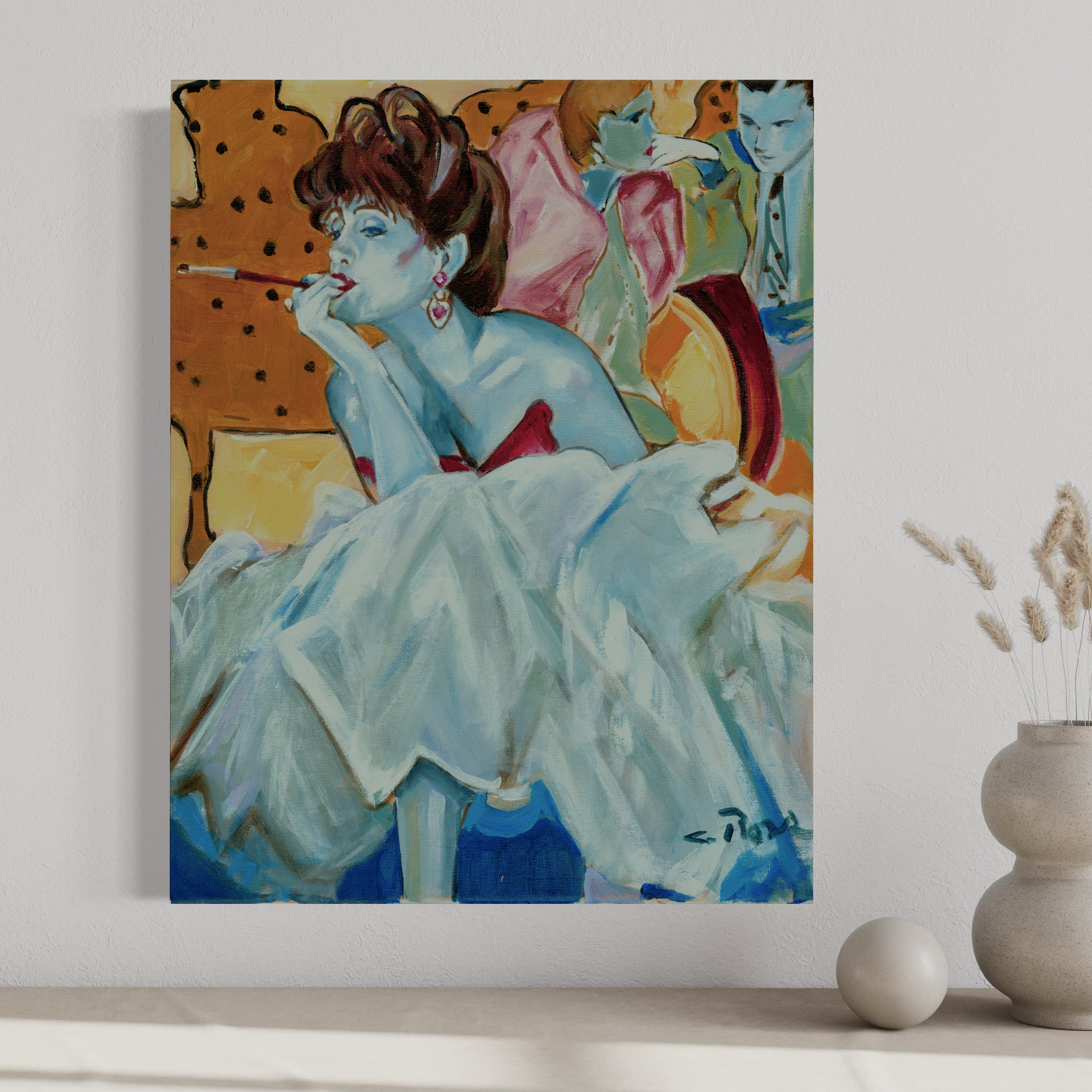 Colleen Ross Fine Art Gallery Paintings The Last Time We Were