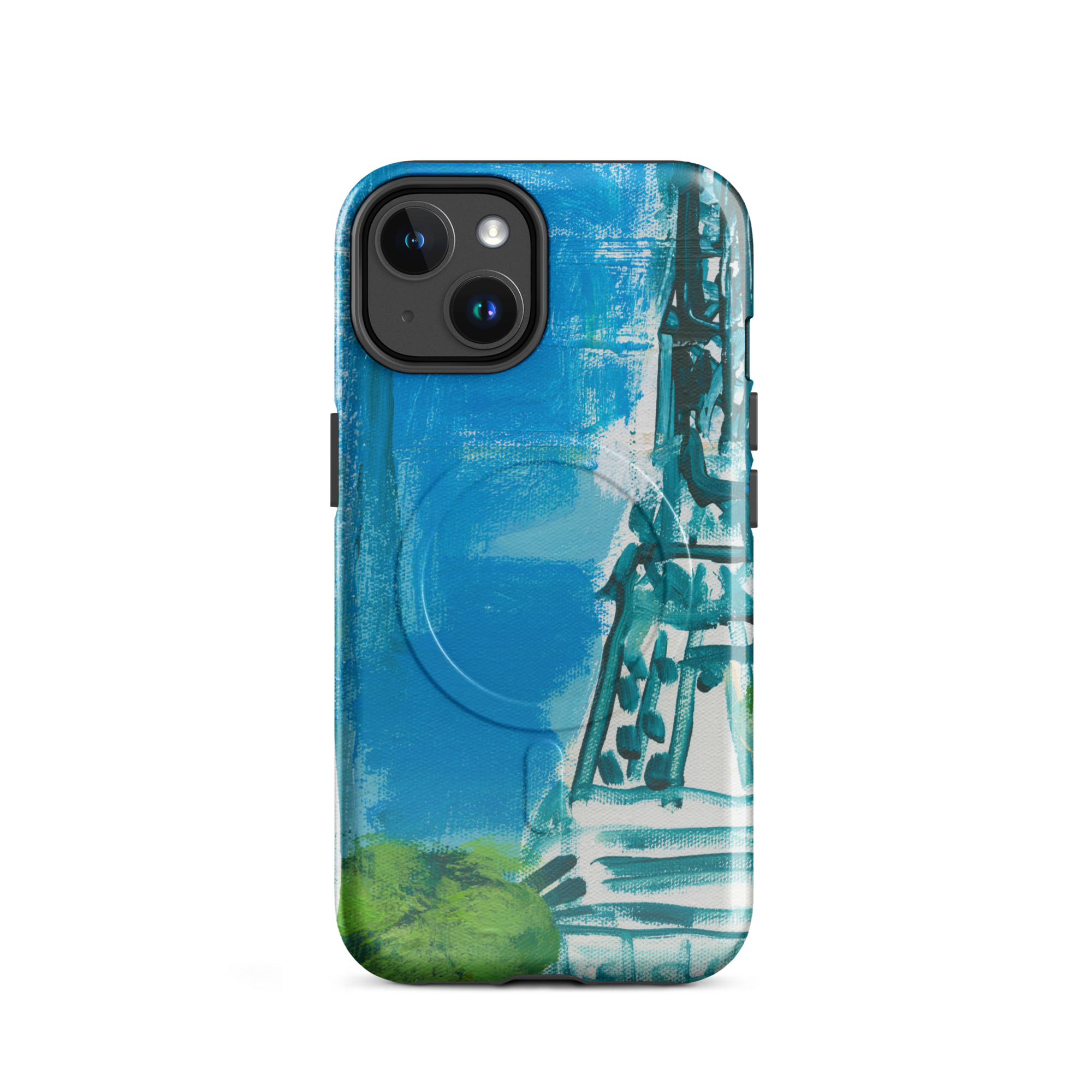Colleen Ross Fine Art Gallery Phone Case Glossy / iPhone 14 Midday in Montmartre