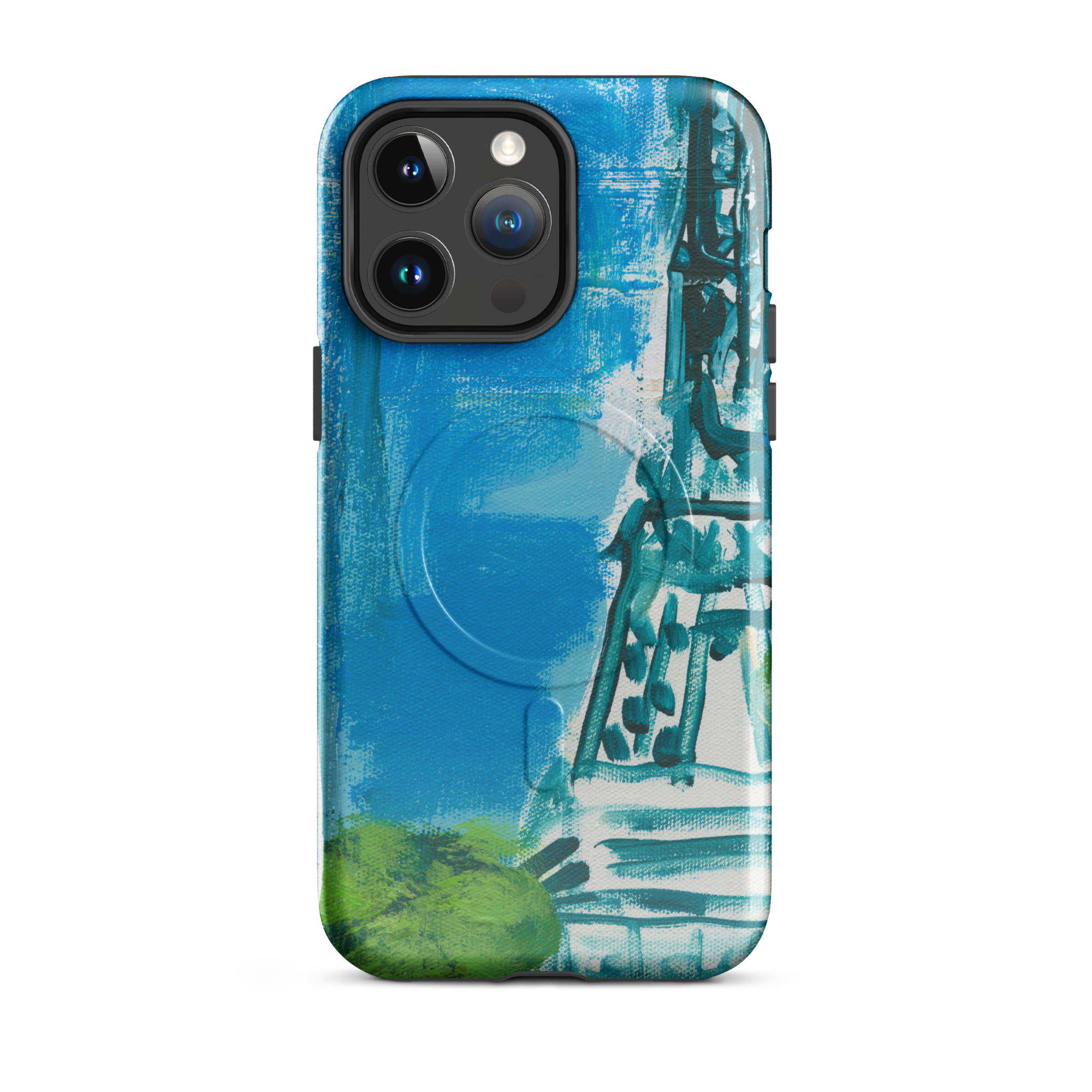 Colleen Ross Fine Art Gallery Phone Case Glossy / iPhone 14 Pro Max Midday in Montmartre