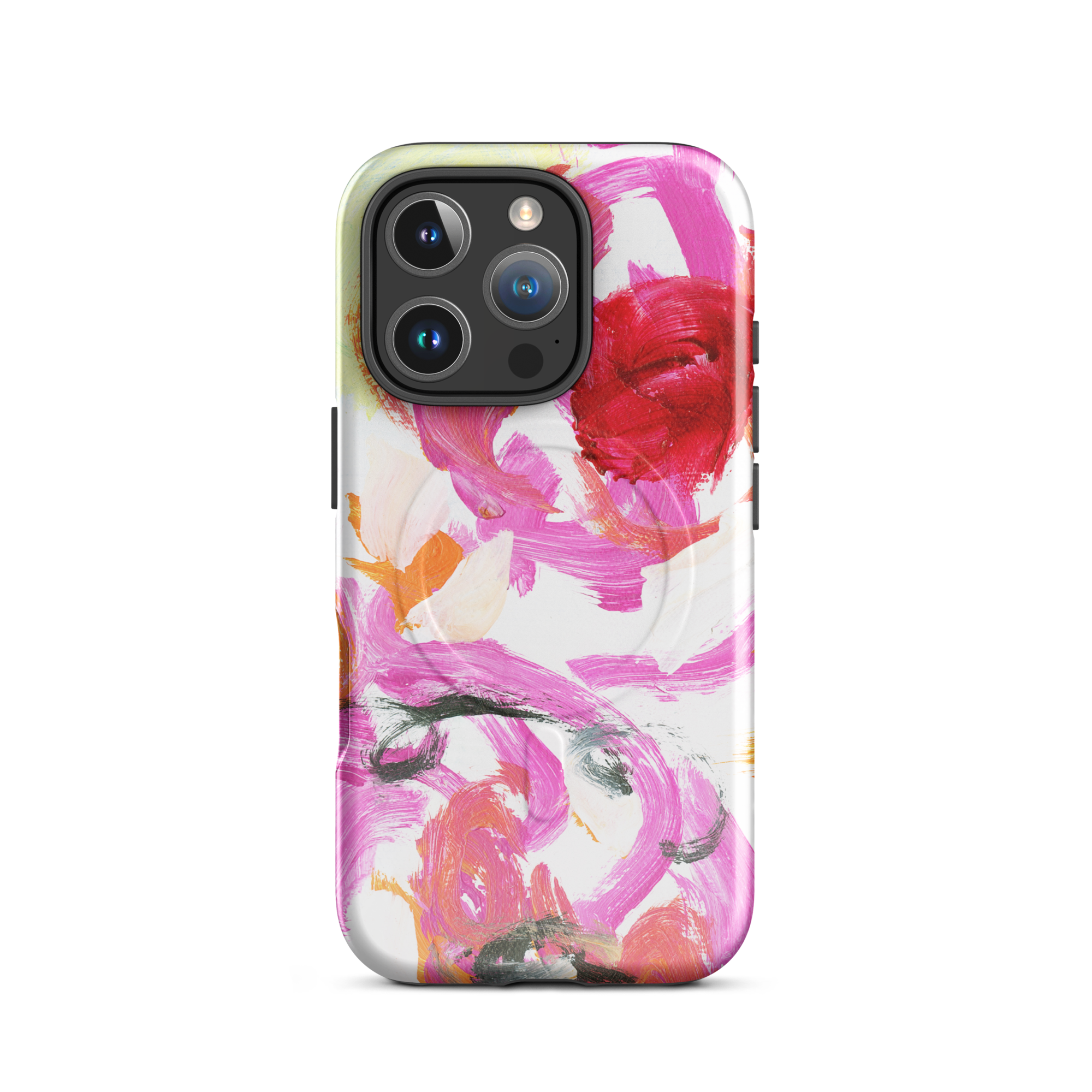 Colleen Ross Fine Art Gallery Phone Case Glossy / iPhone 16 Pro Blushed Peony