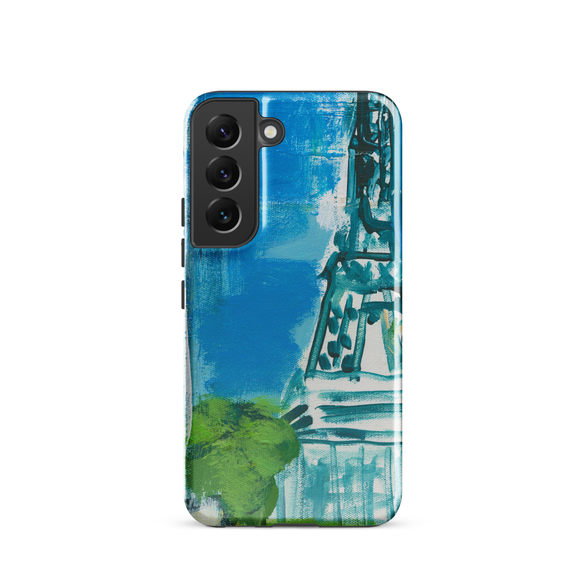 Colleen Ross Fine Art Gallery Phone Case Glossy / Samsung Galaxy S22 Midday in Montmartre