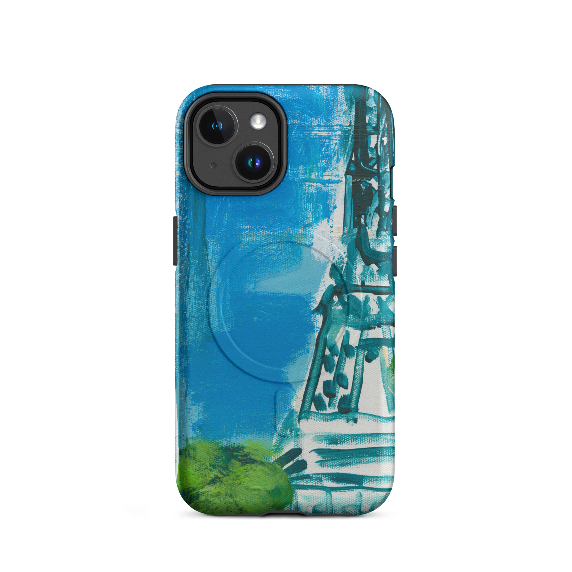 Colleen Ross Fine Art Gallery Phone Case Matte / iPhone 14 Midday in Montmartre