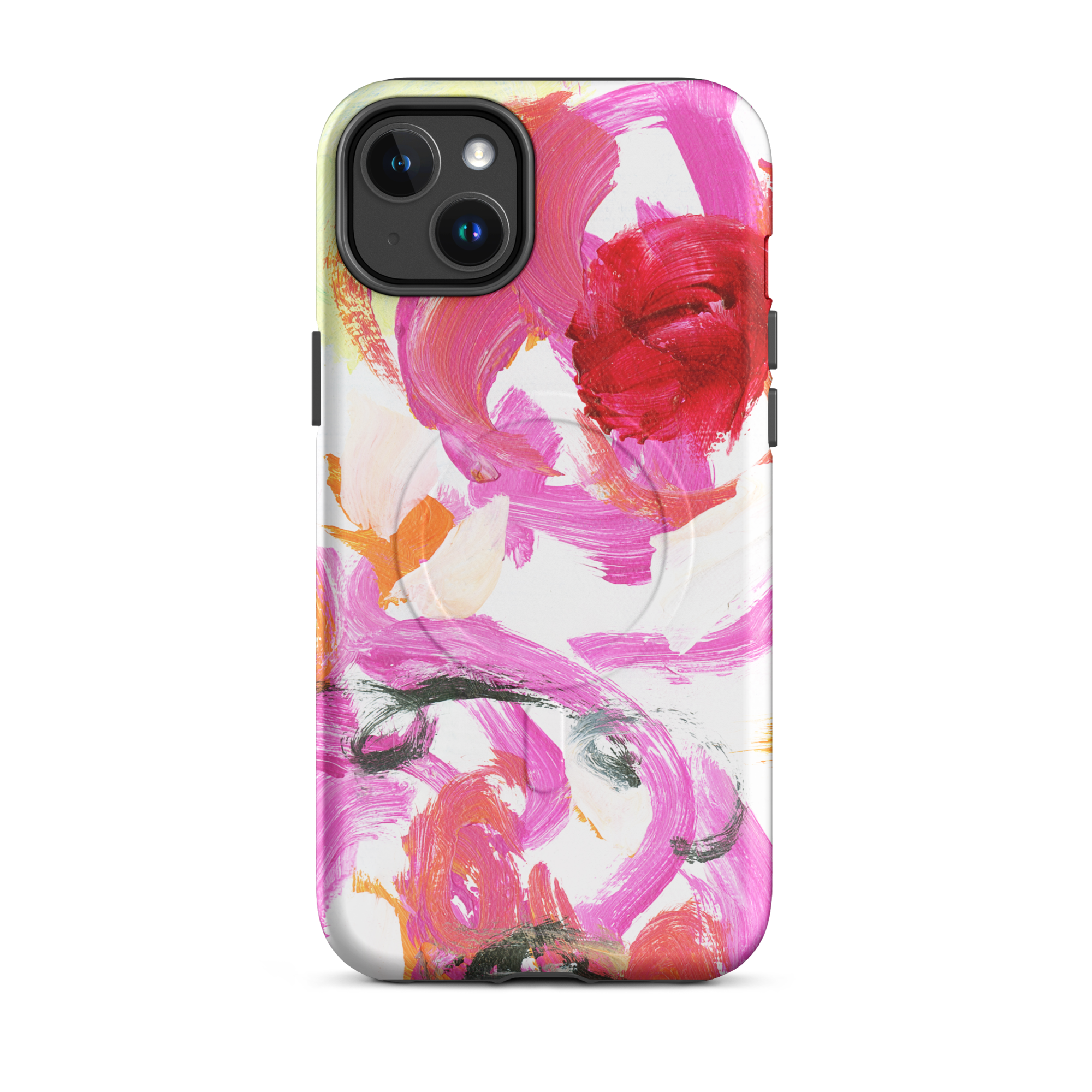 Colleen Ross Fine Art Gallery Phone Case Matte / iPhone 14 Plus Blushed Peony