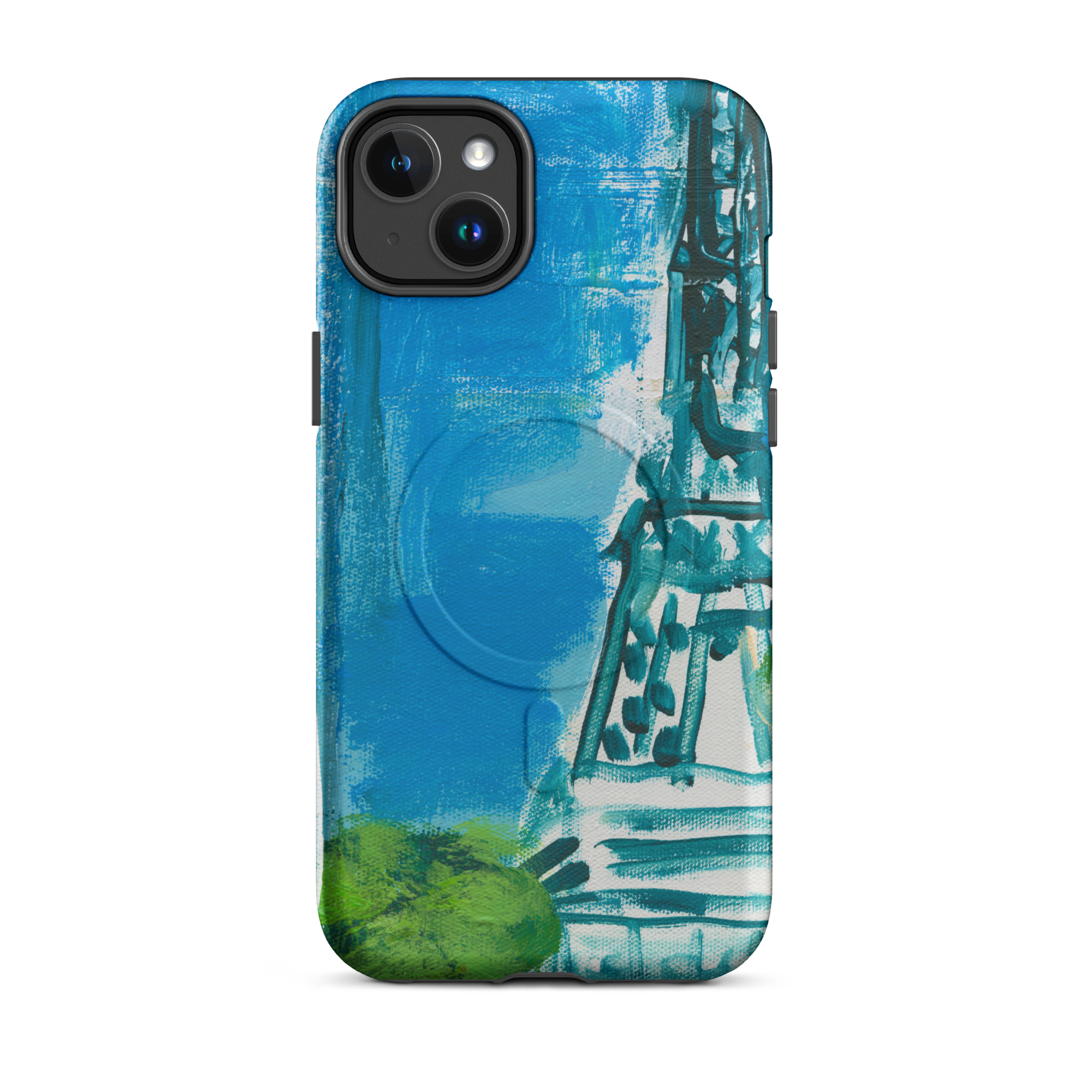 Colleen Ross Fine Art Gallery Phone Case Matte / iPhone 14 Plus Midday in Montmartre