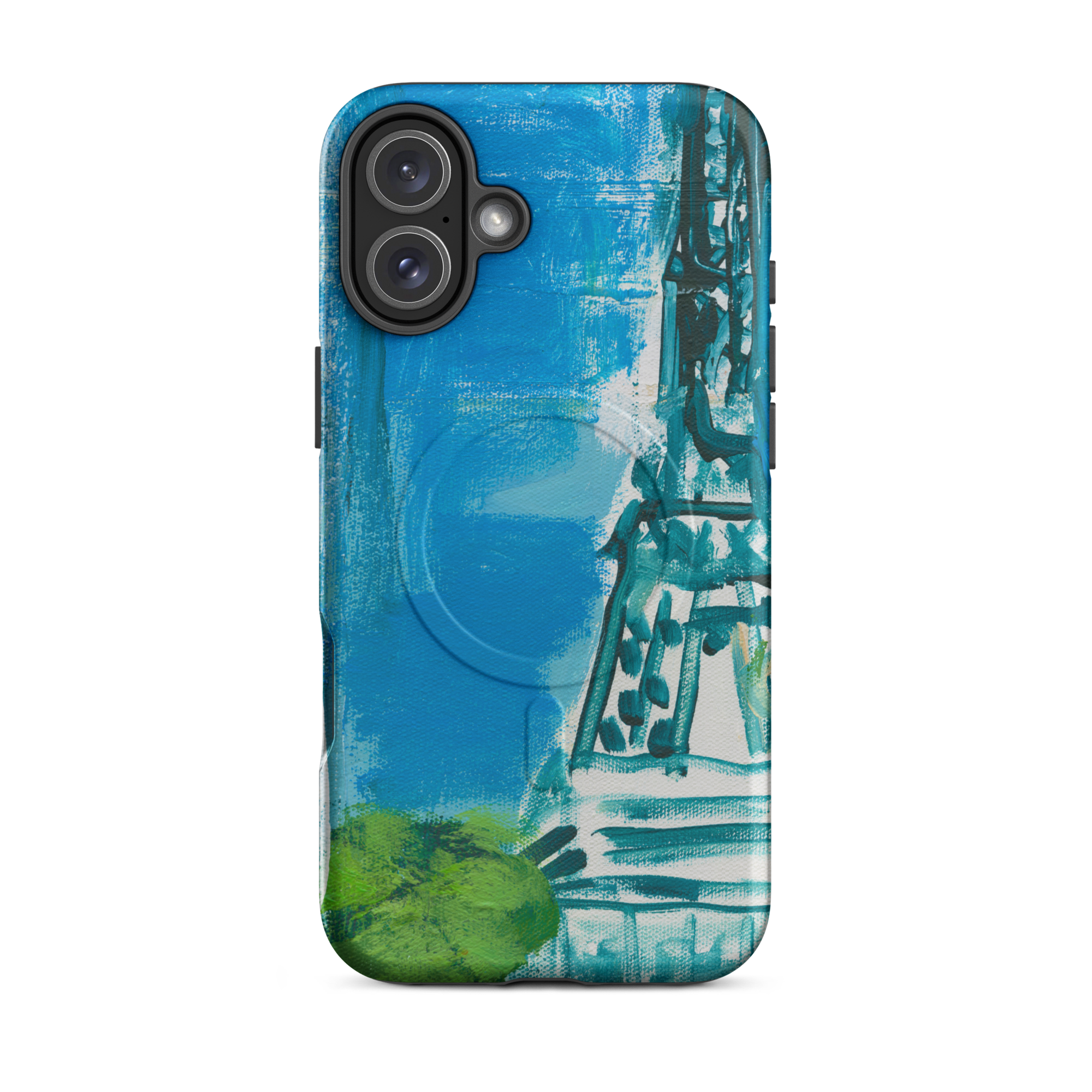 Colleen Ross Fine Art Gallery Phone Case Matte / iPhone 16 Plus Midday in Montmartre