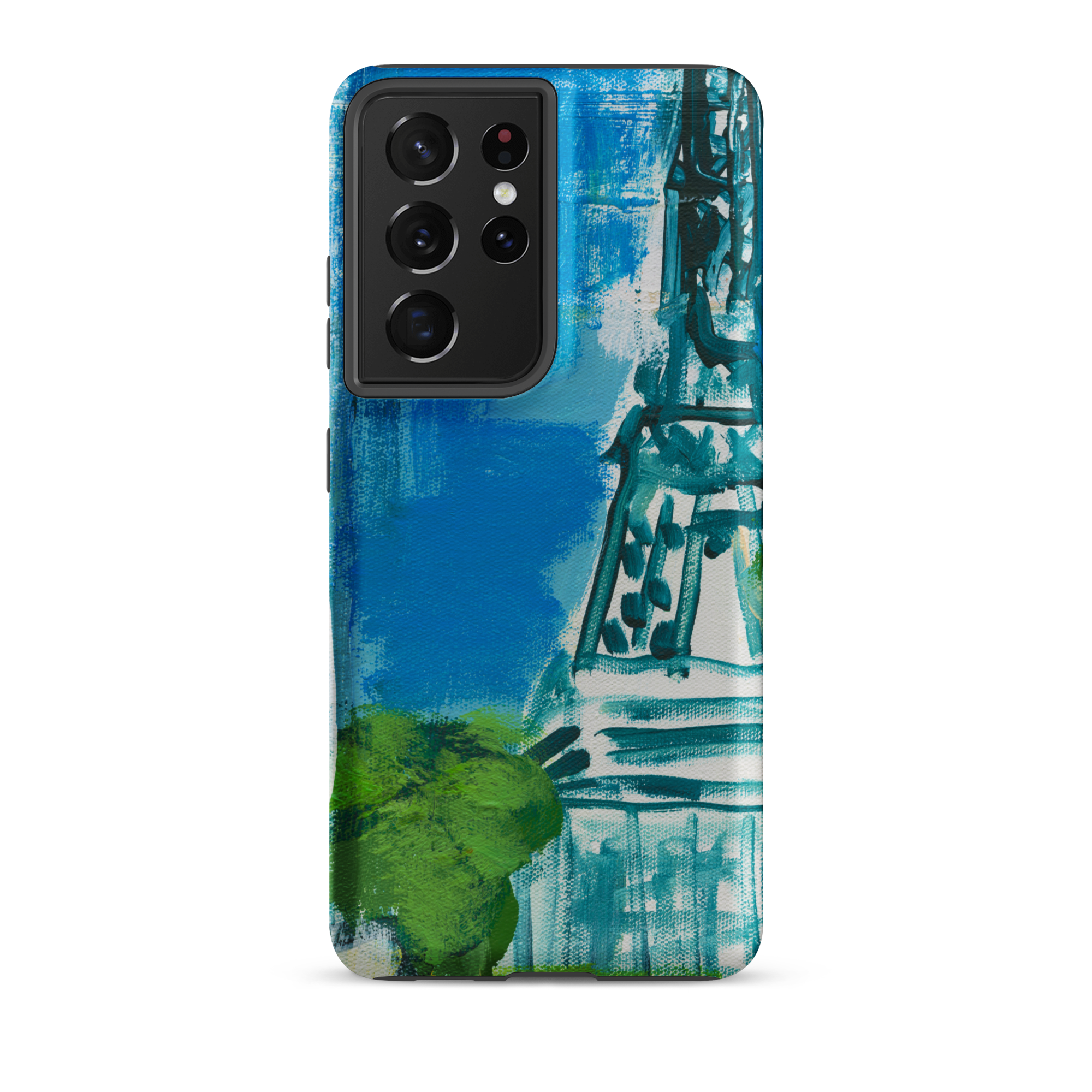 Colleen Ross Fine Art Gallery Phone Case Matte / Samsung Galaxy S21 Ultra Midday in Montmartre