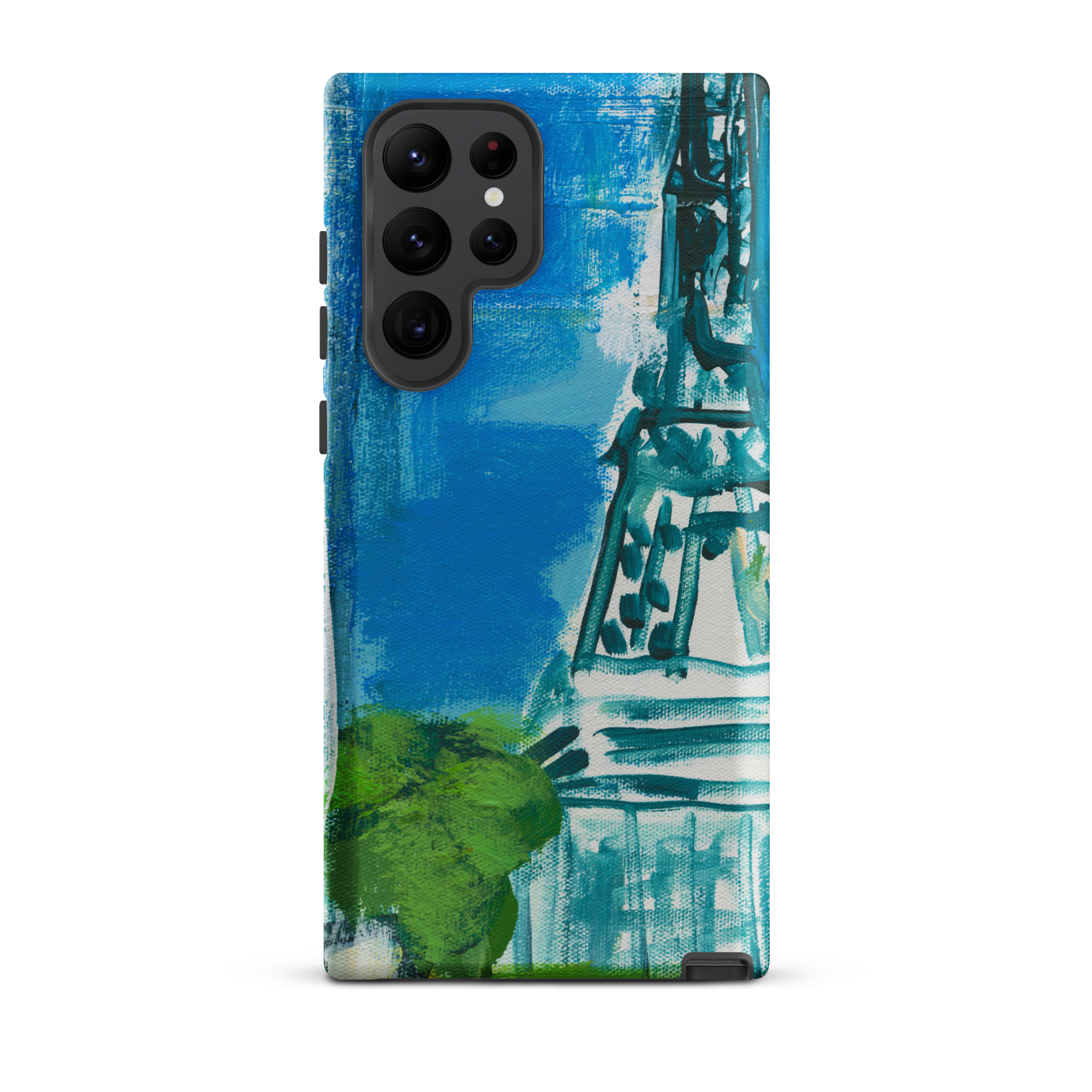 Colleen Ross Fine Art Gallery Phone Case Matte / Samsung Galaxy S22 Ultra Midday in Montmartre