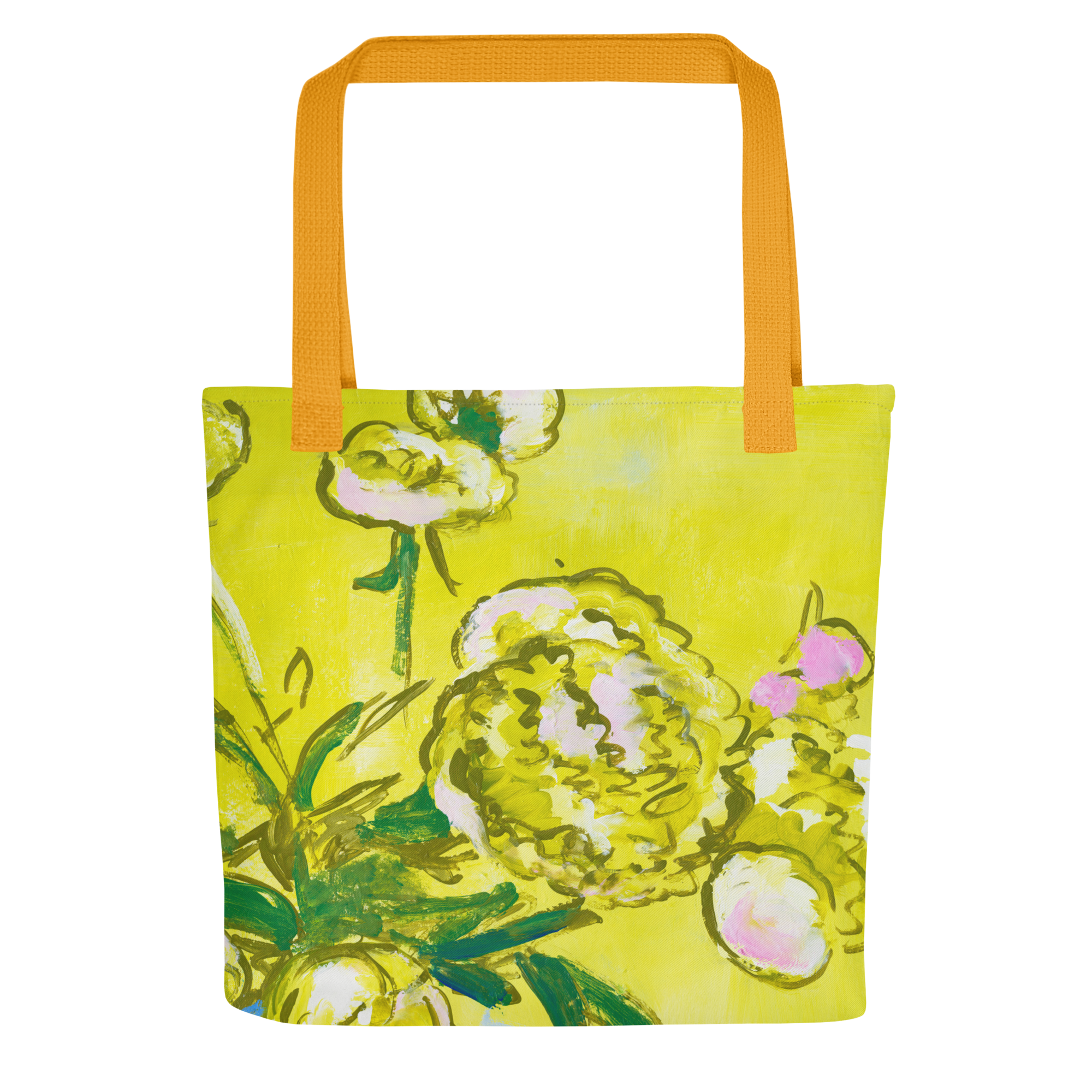 Peonies In Yellow