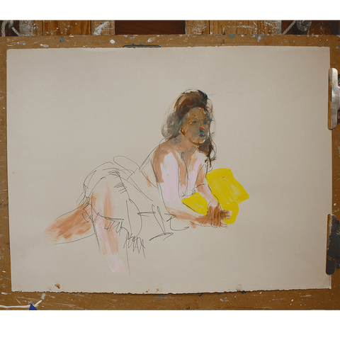 Colleen Ross Fine Art Gallery Works On Paper Chloé Pose #1