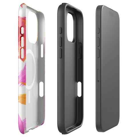 "Blushing Blooms" MagSafe® tough case for iPhone®