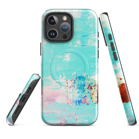 "Aqua Haze" MagSafe® tough case for iPhone®