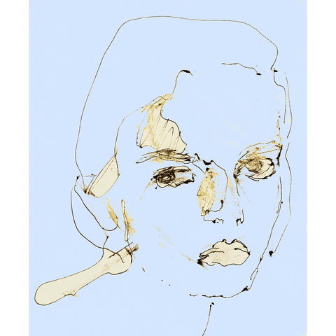 Pixels Art Print Archival Matte Paper - 11.5" x 14" Innocence I