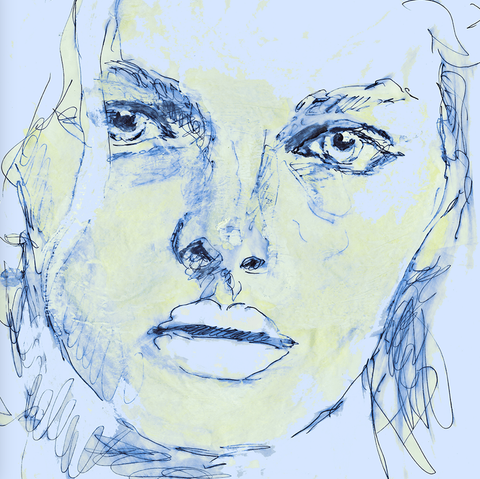Pixels Art Print Innocence II