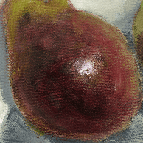 Pixels Art Print Pears