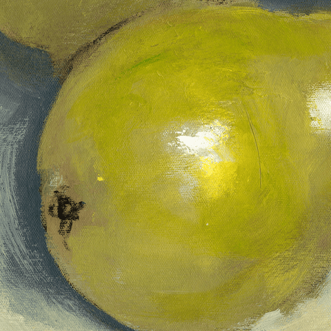 Pixels Art Print Pears