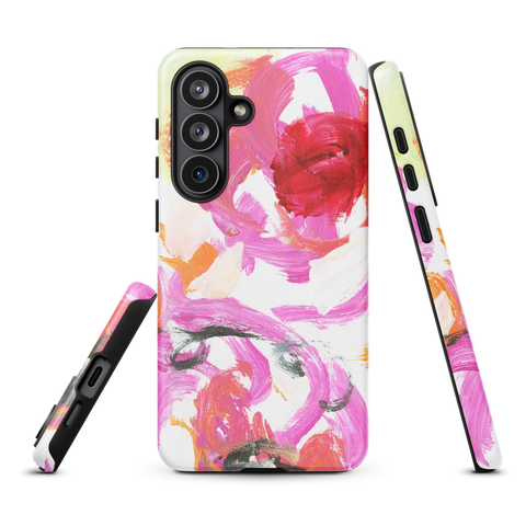 "Blushing Blooms" Tough case for Samsung®