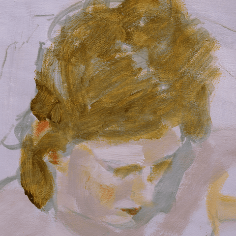 Colleen Ross Fine Art Gallery Paintings Nude Studio Sketch V, 2021