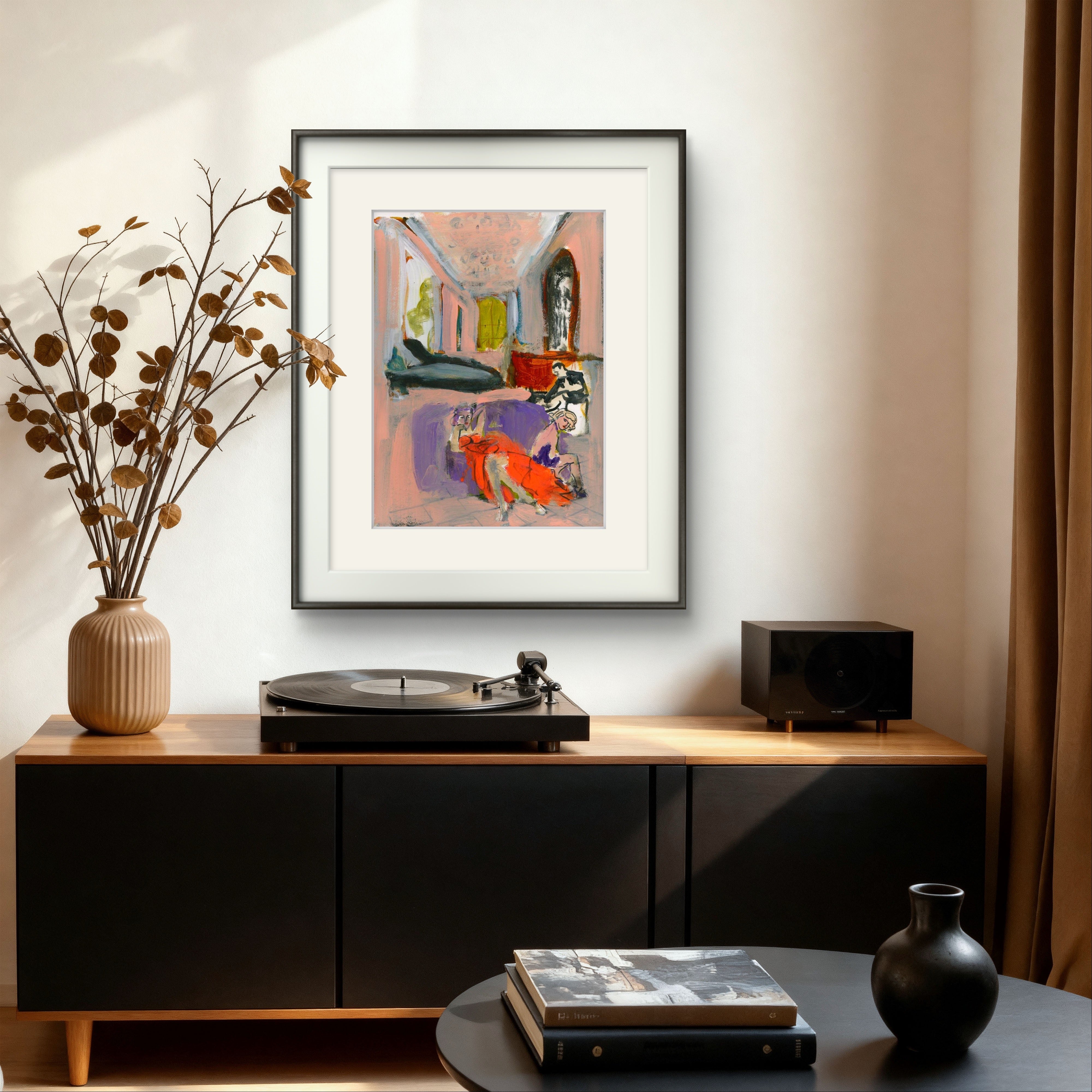 Woman In A Room Study