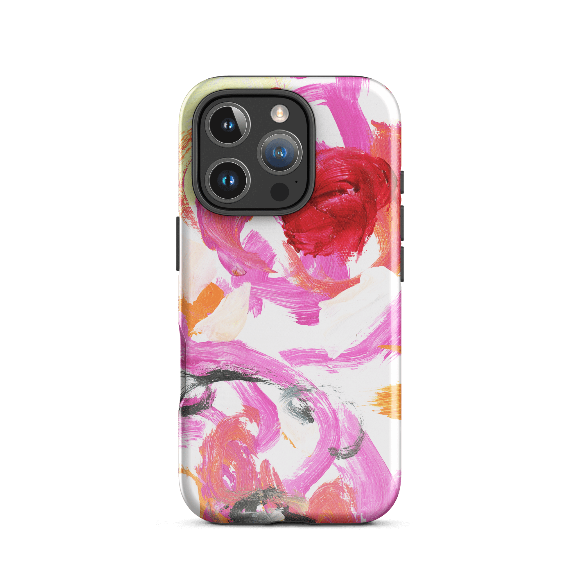 Colleen Ross Fine Art Gallery Glossy / iPhone 16 Pro Flowers - Tough Case for iPhone®