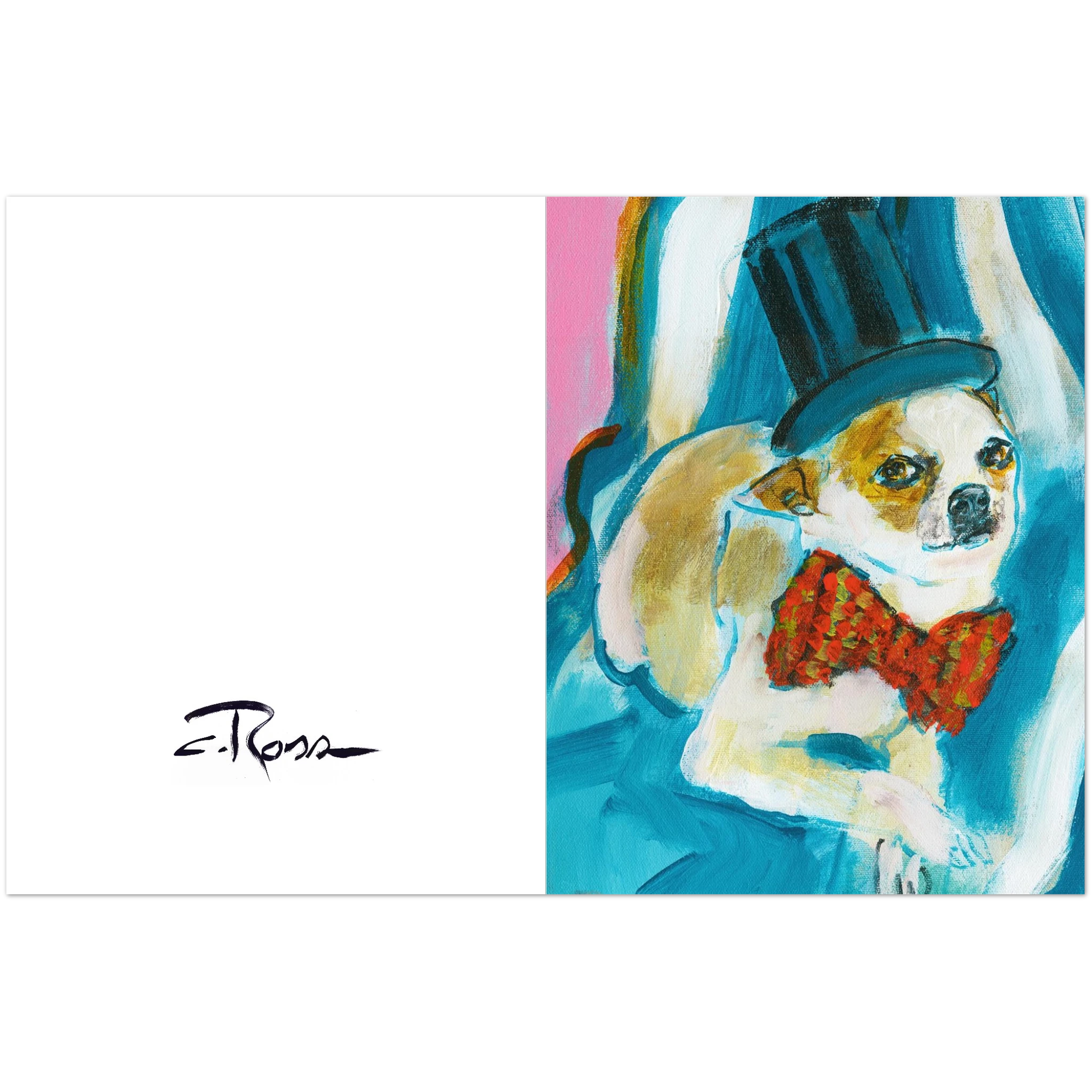 Colleen Ross Fine Art Gallery Greeting Card Mr. Bean