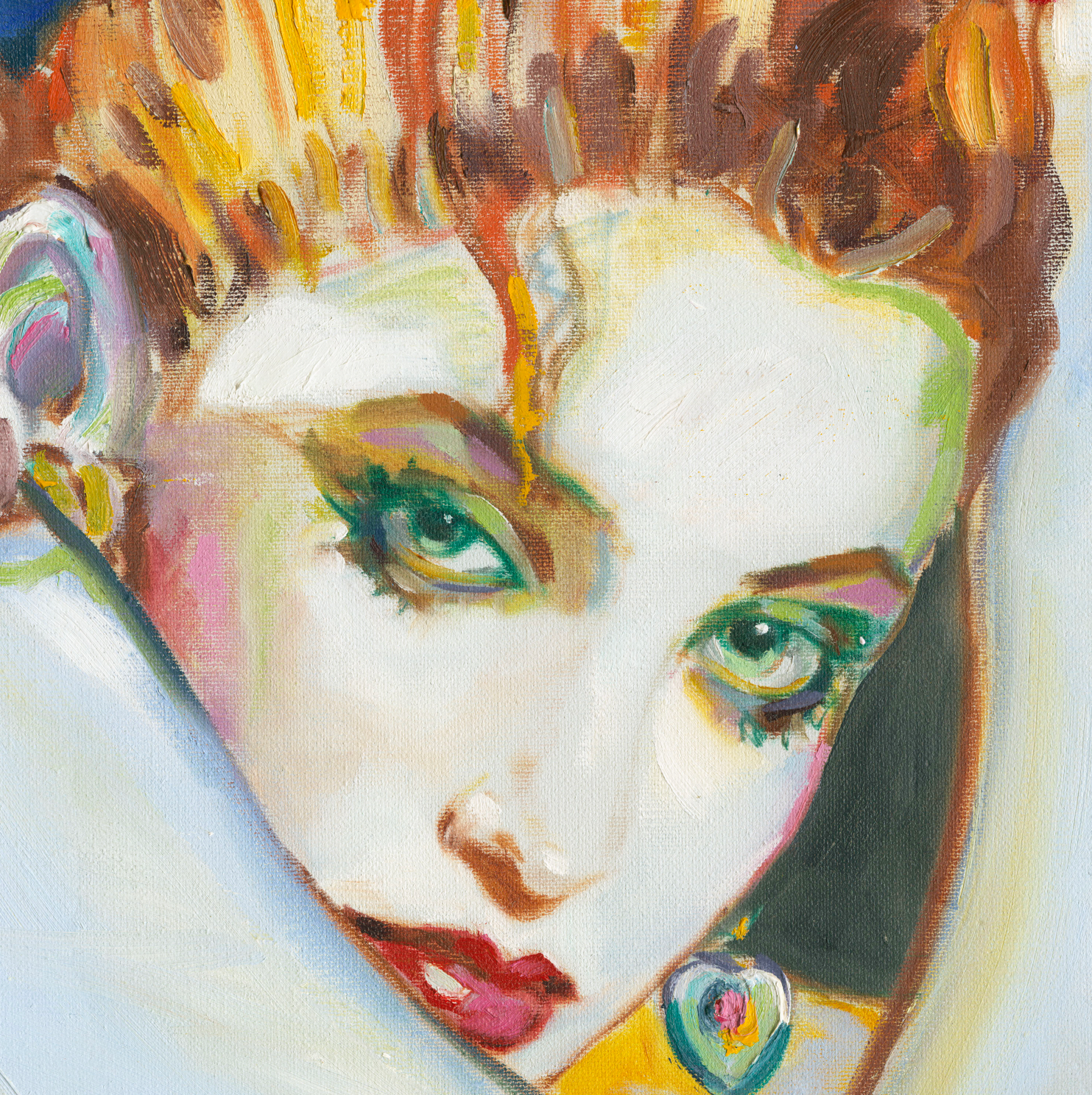 Colleen Ross Fine Art Gallery Mixed Media Print Mischief