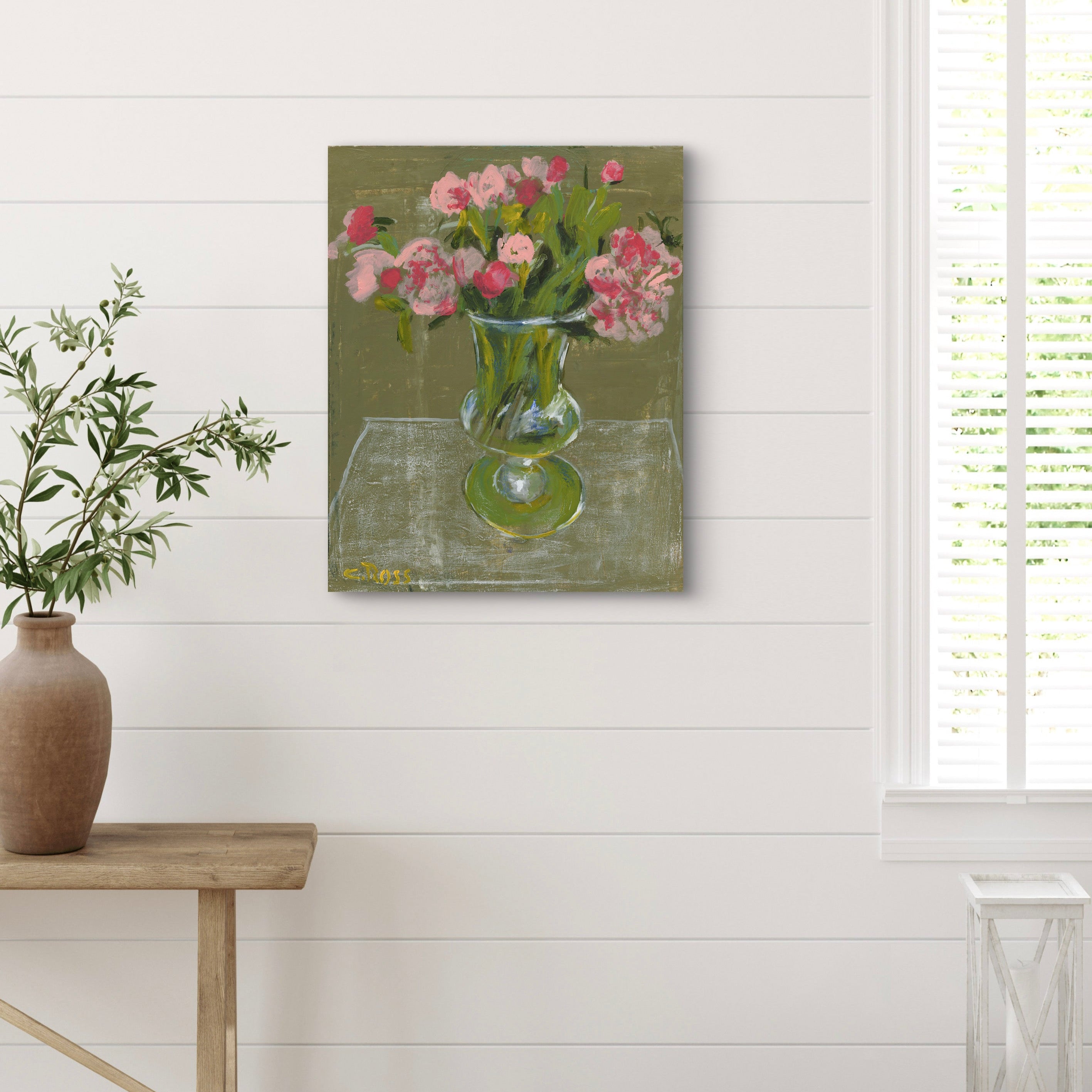 Blush and Verdure - Study