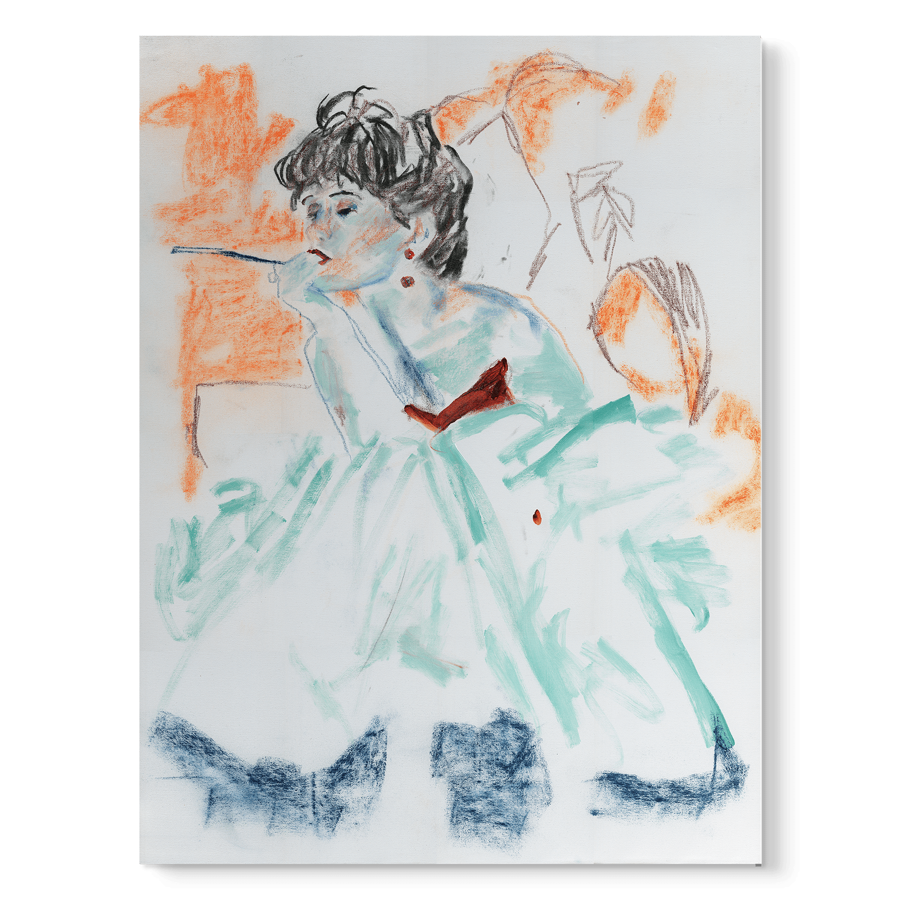 Colleen Ross Fine Art Gallery Paintings Cabaret Sketch #1