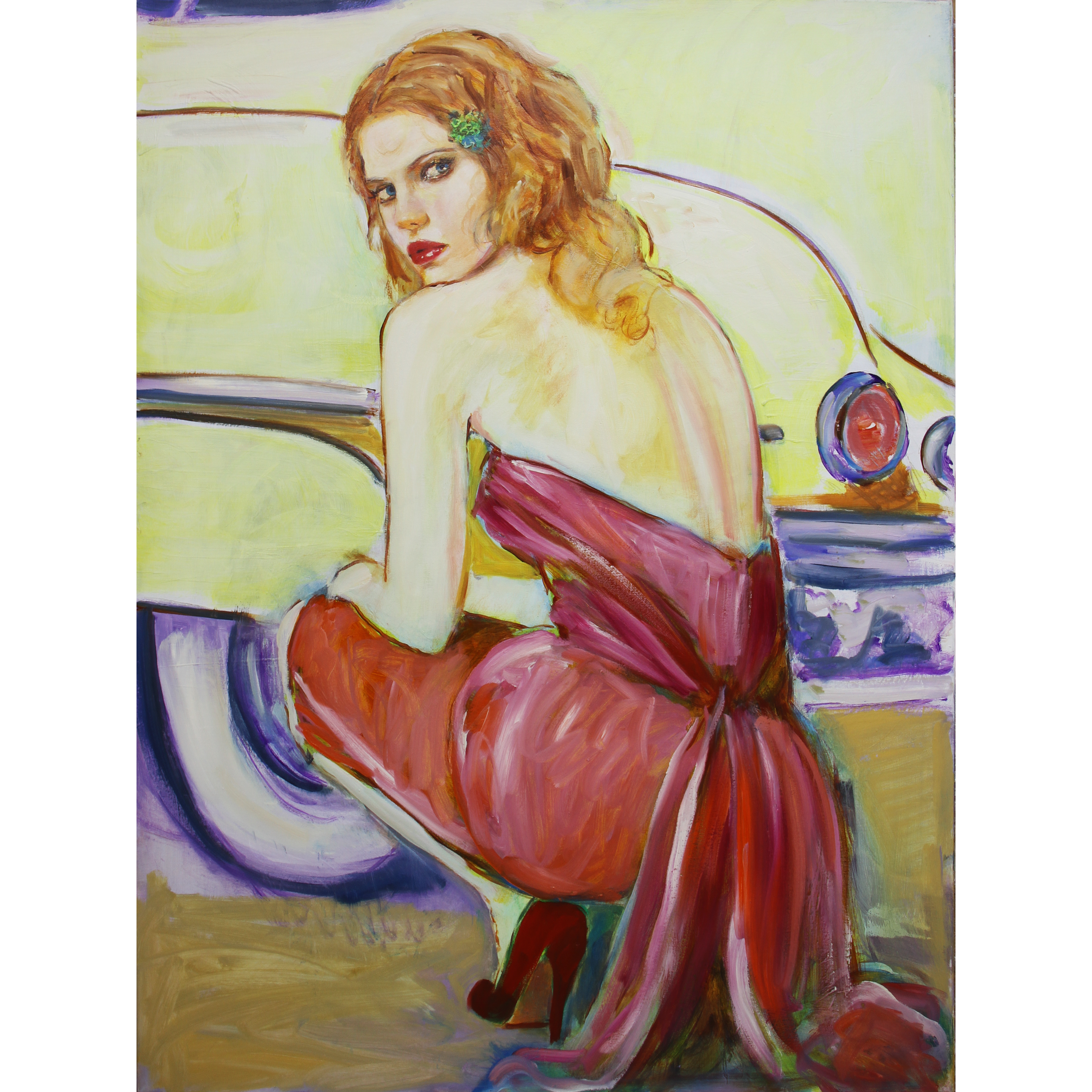 Colleen Ross Fine Art Gallery Paintings Hello Stranger