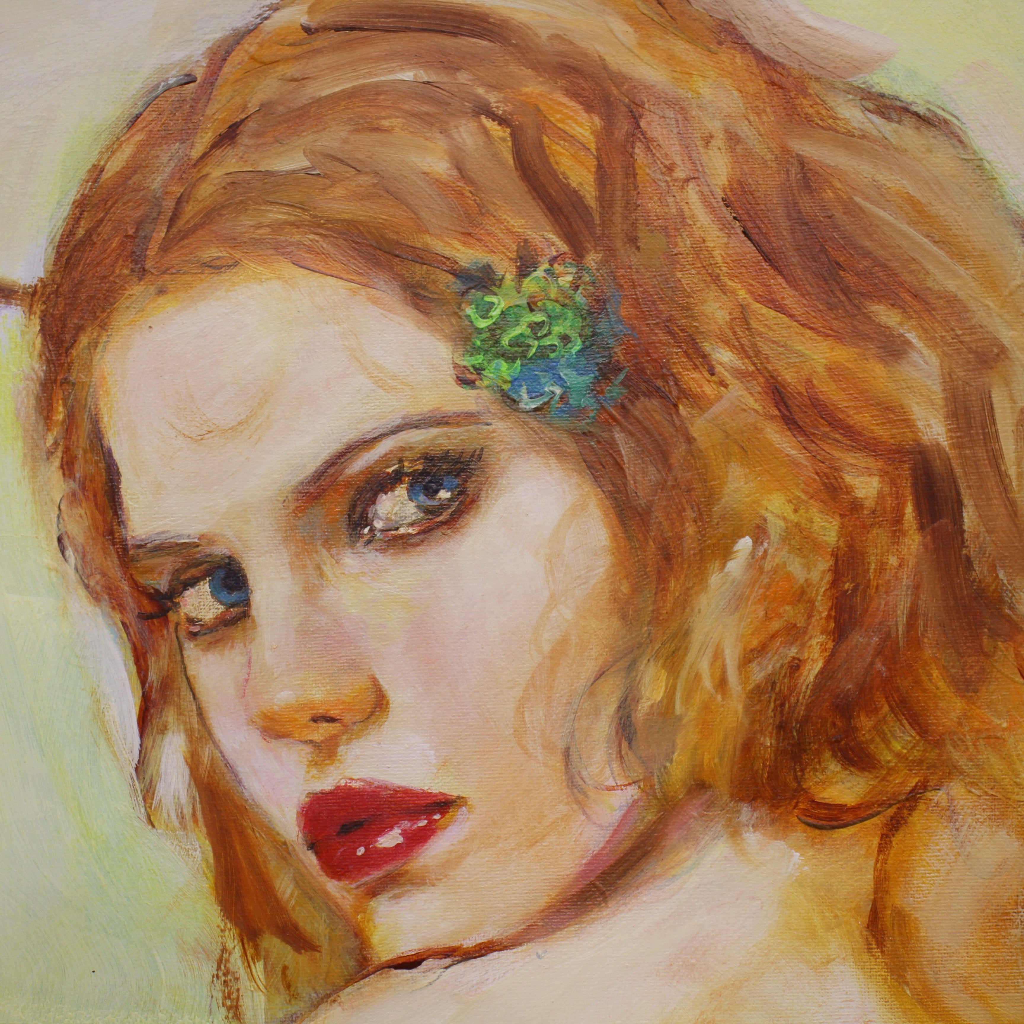 Colleen Ross Fine Art Gallery Paintings Hello Stranger