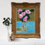 Roses on Blue