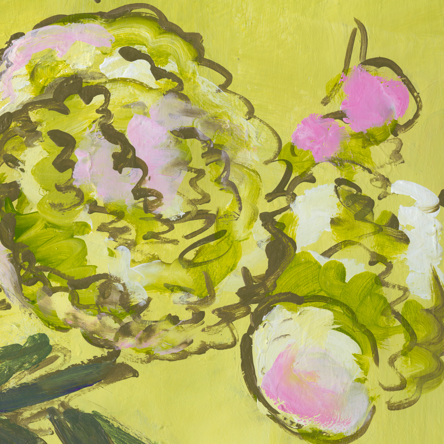 Colleen Ross Fine Art Gallery Paintings Yellow Peonies